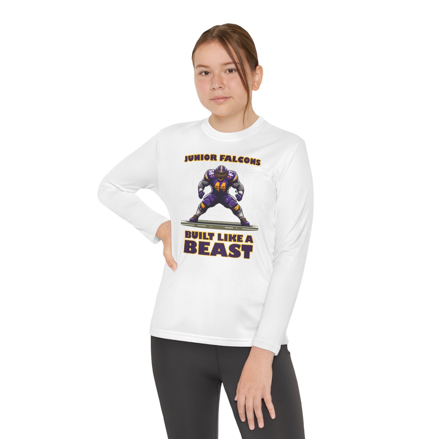 Football - Youth Long Sleeve - Built Like A Beast