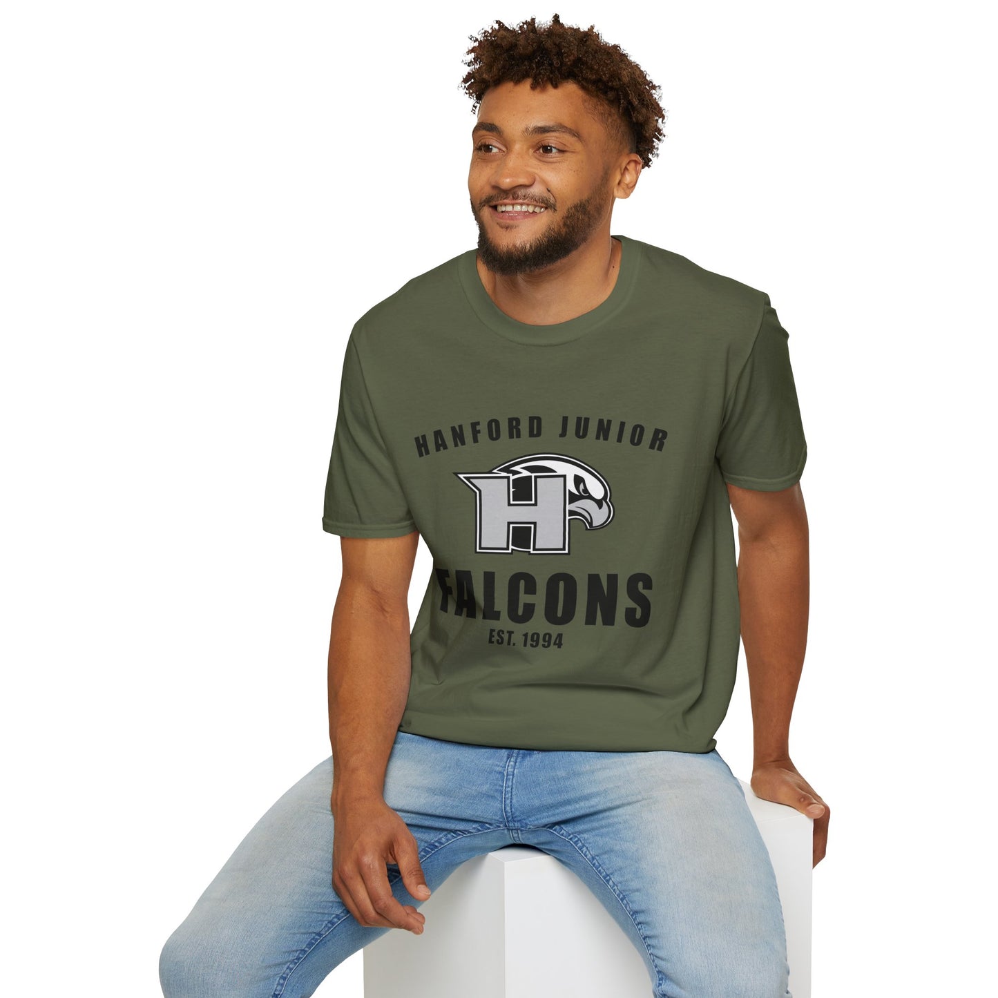 Hanford Junior Falcons - Adult Unisex - Military Salute