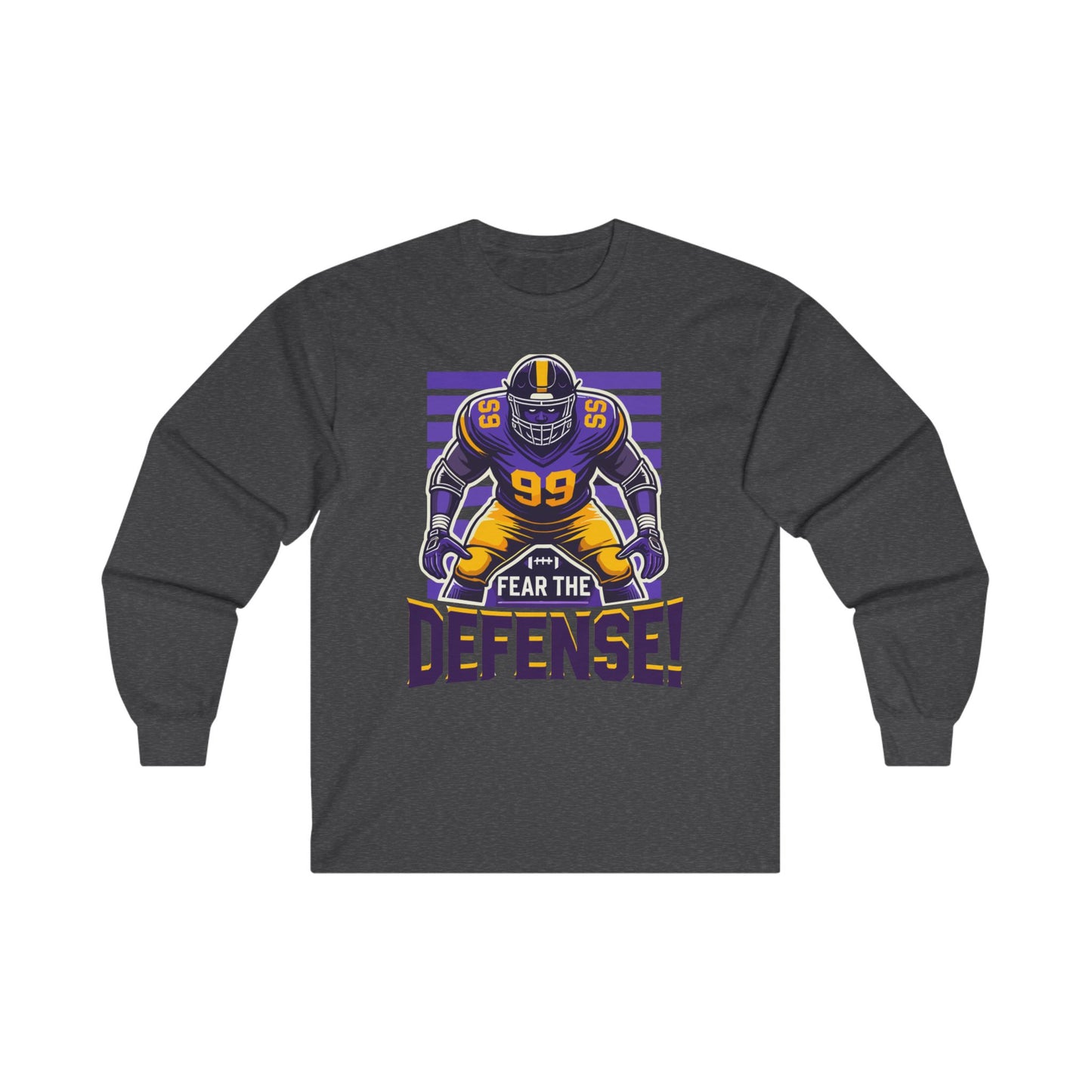 Football - Adult Long Sleeve - Fear the Defense