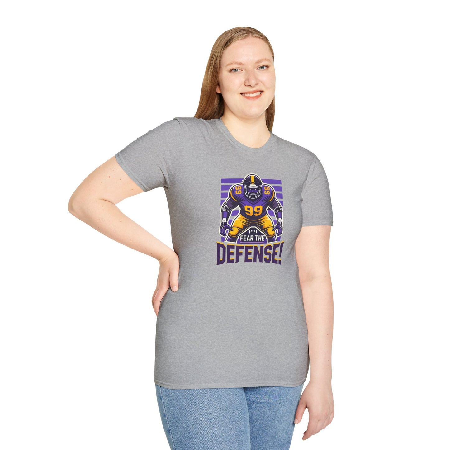 Football - Adult T-Shirt - Fear the Defense