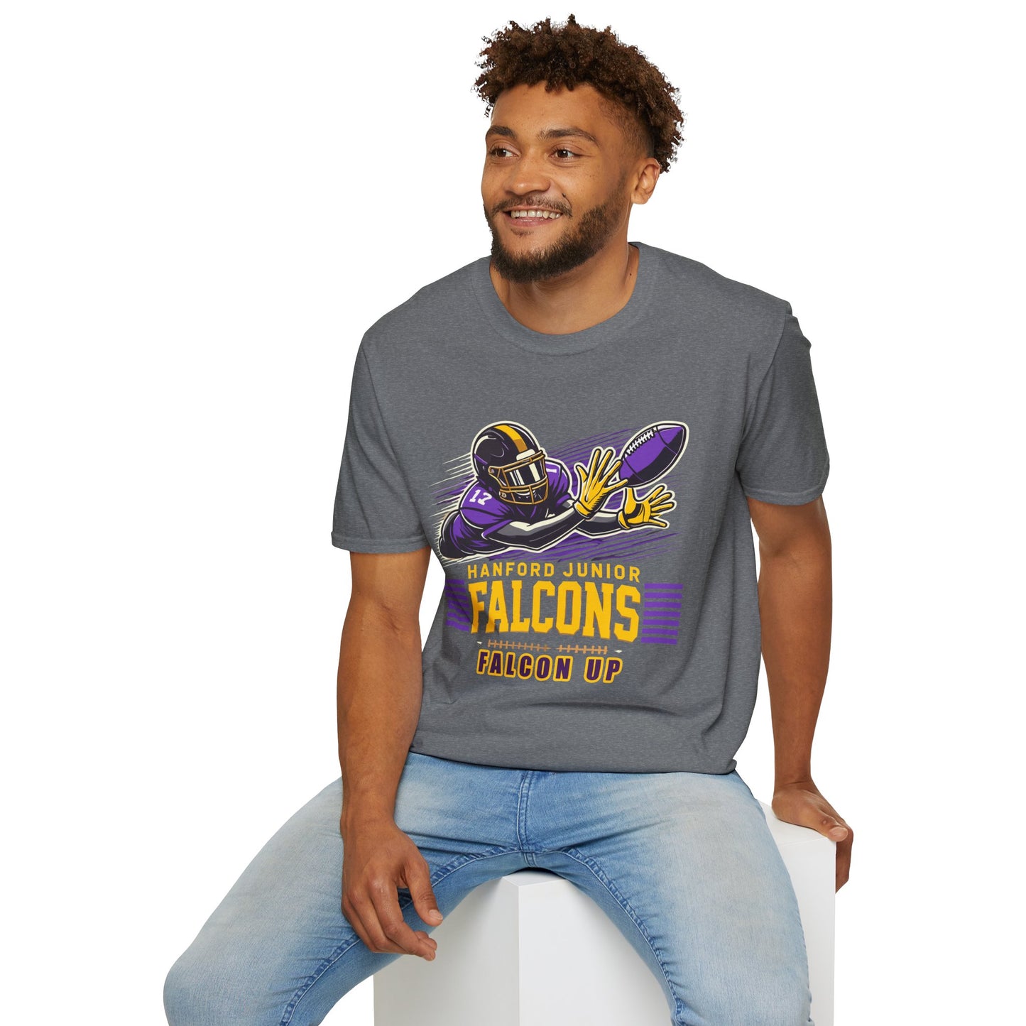 Football - Adult T-Shirt - Falcon Up