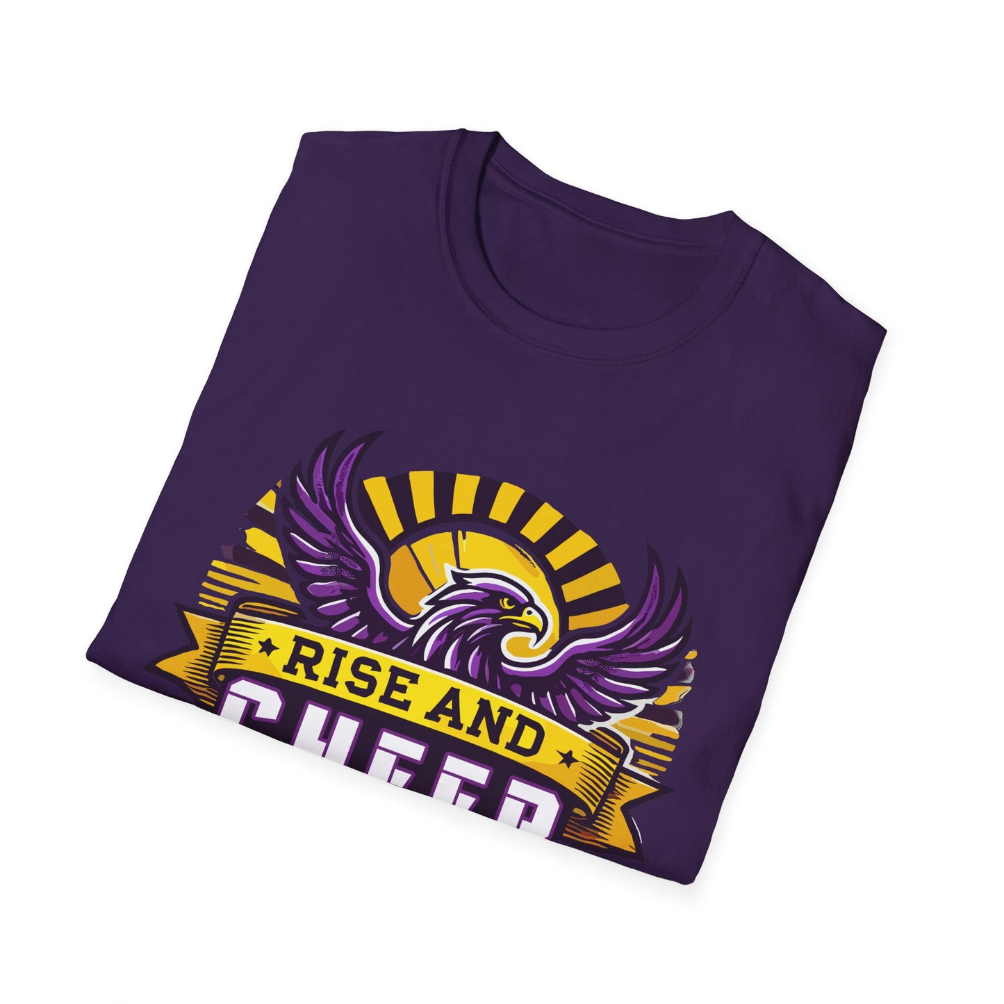 Cheer - Adult T-Shirt - Rise and Cheer