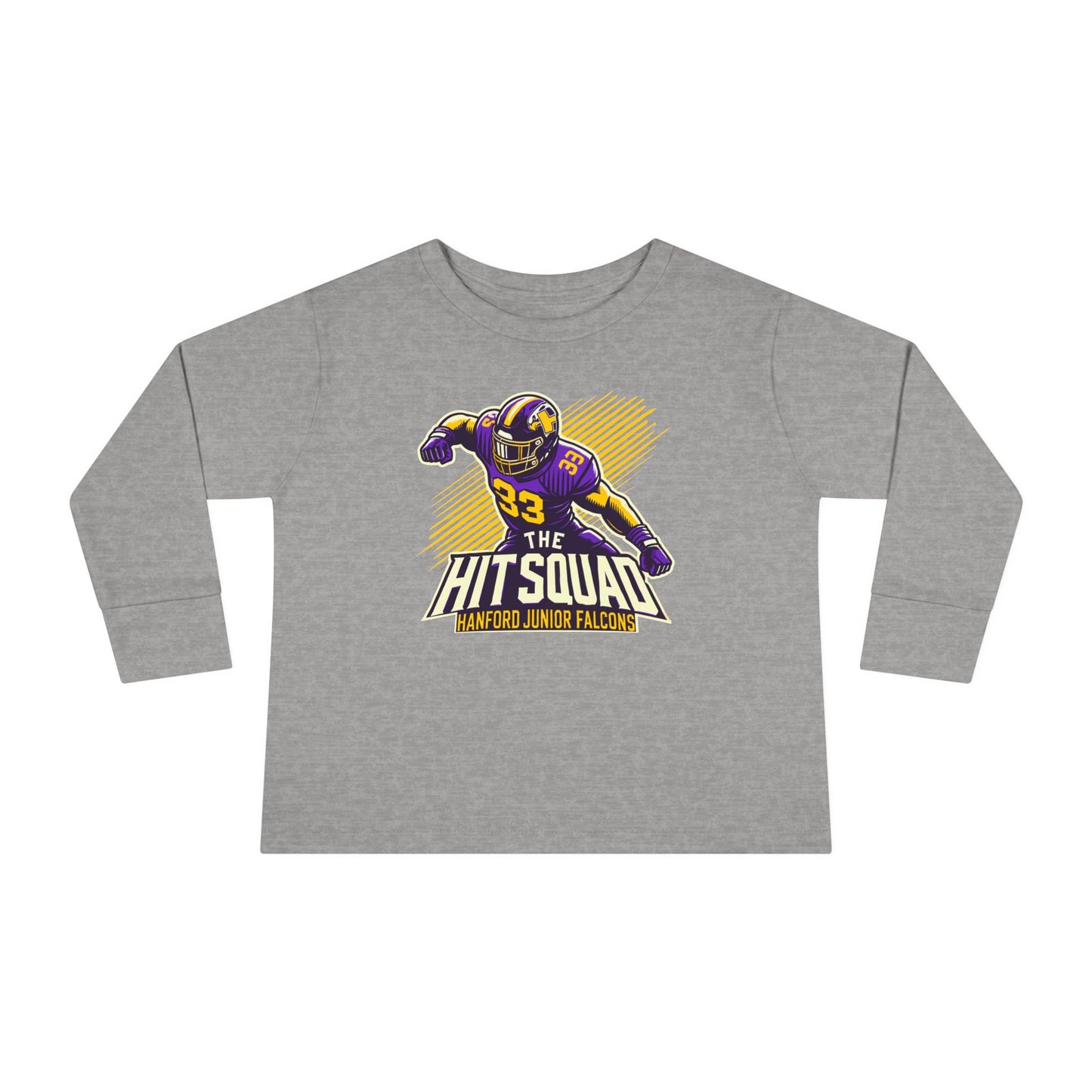 Football - Toddler Long Sleeve - Hit Squad