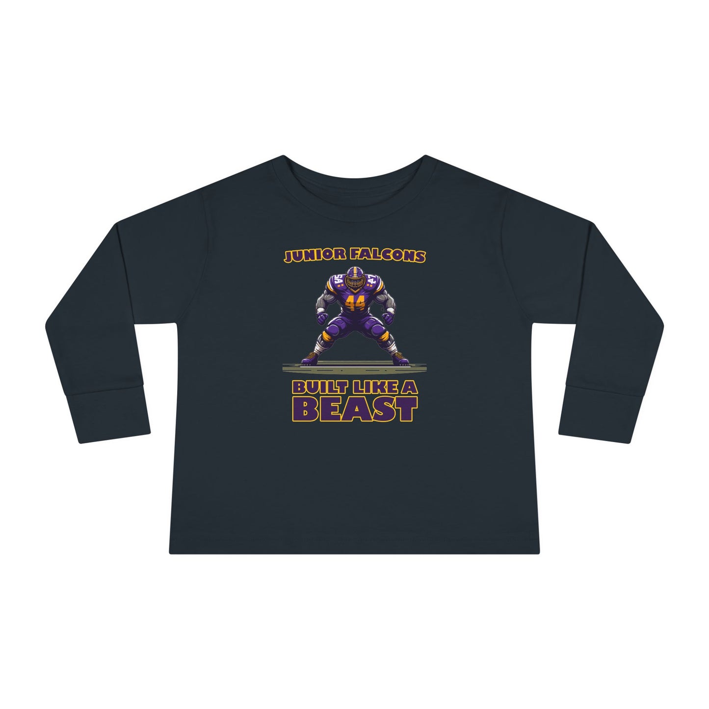 Football - Toddler Long Sleeve - Built like a Beast