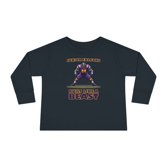 Football - Toddler Long Sleeve - Built like a Beast