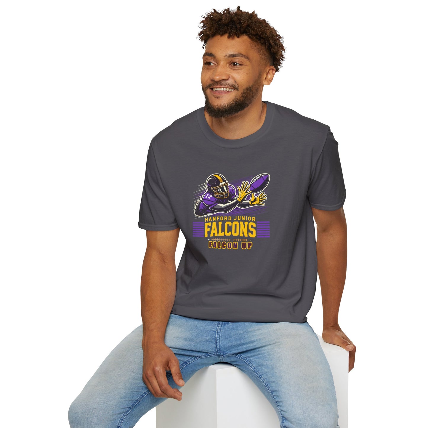 Football - Adult T-Shirt - Falcon Up