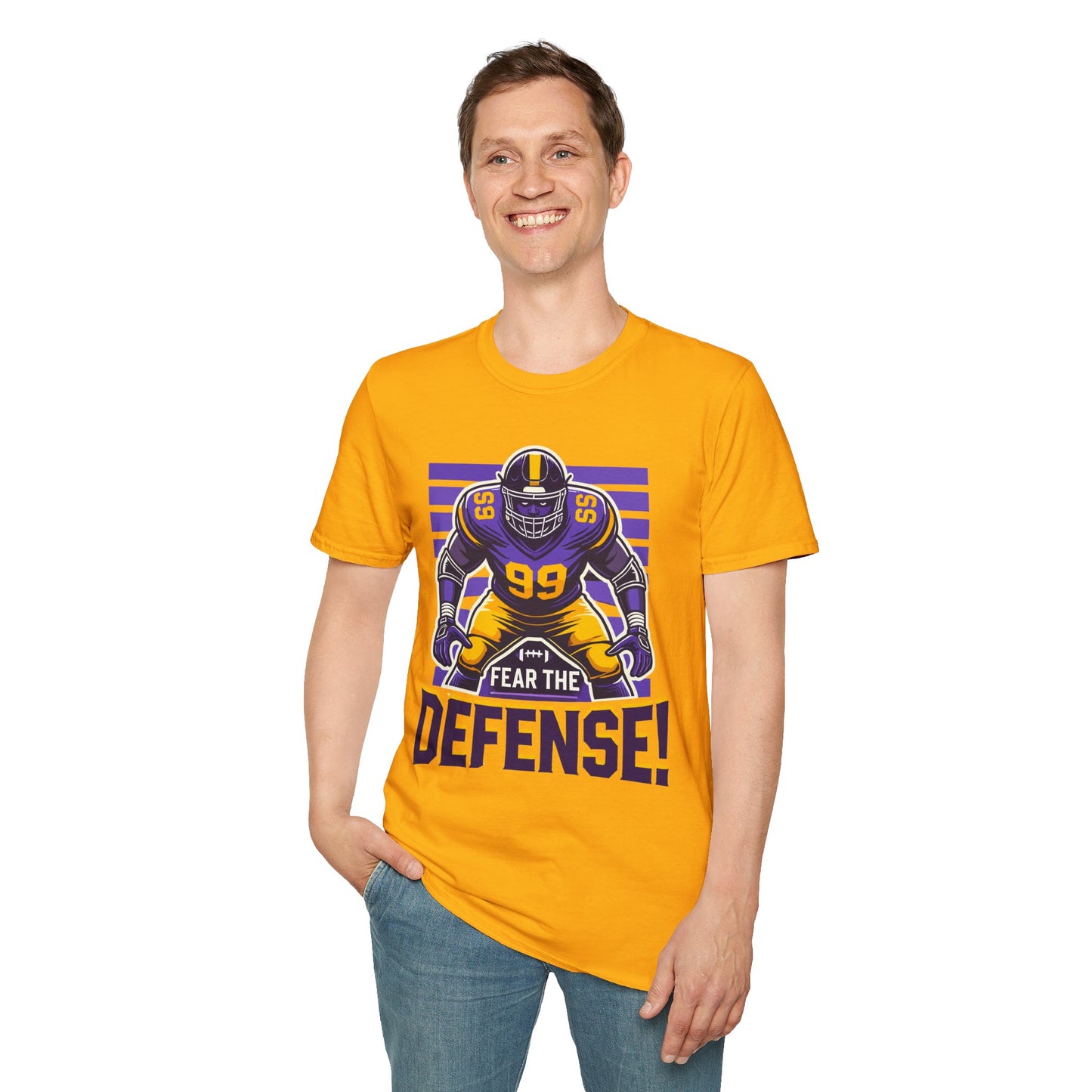 Football - Adult T-Shirt - Fear the Defense