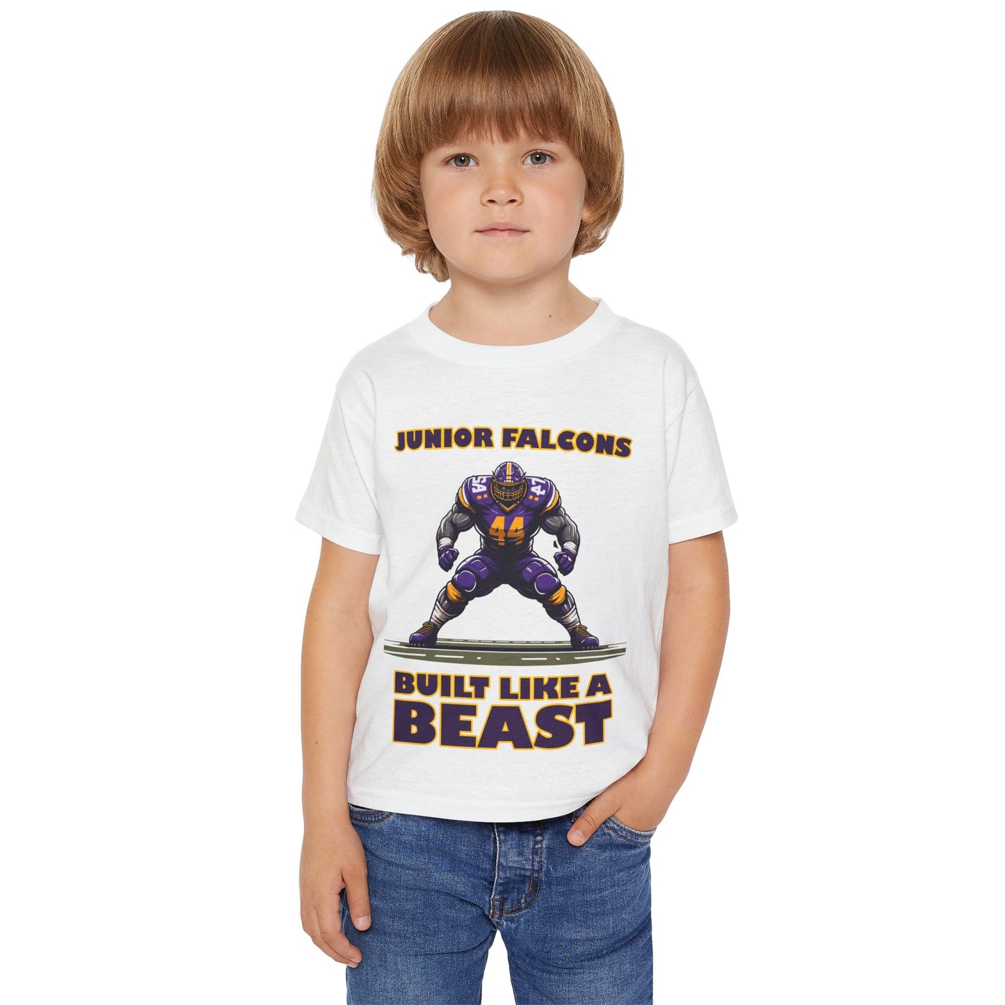 Football - Toddler T-Shirt - Built Like a Beast