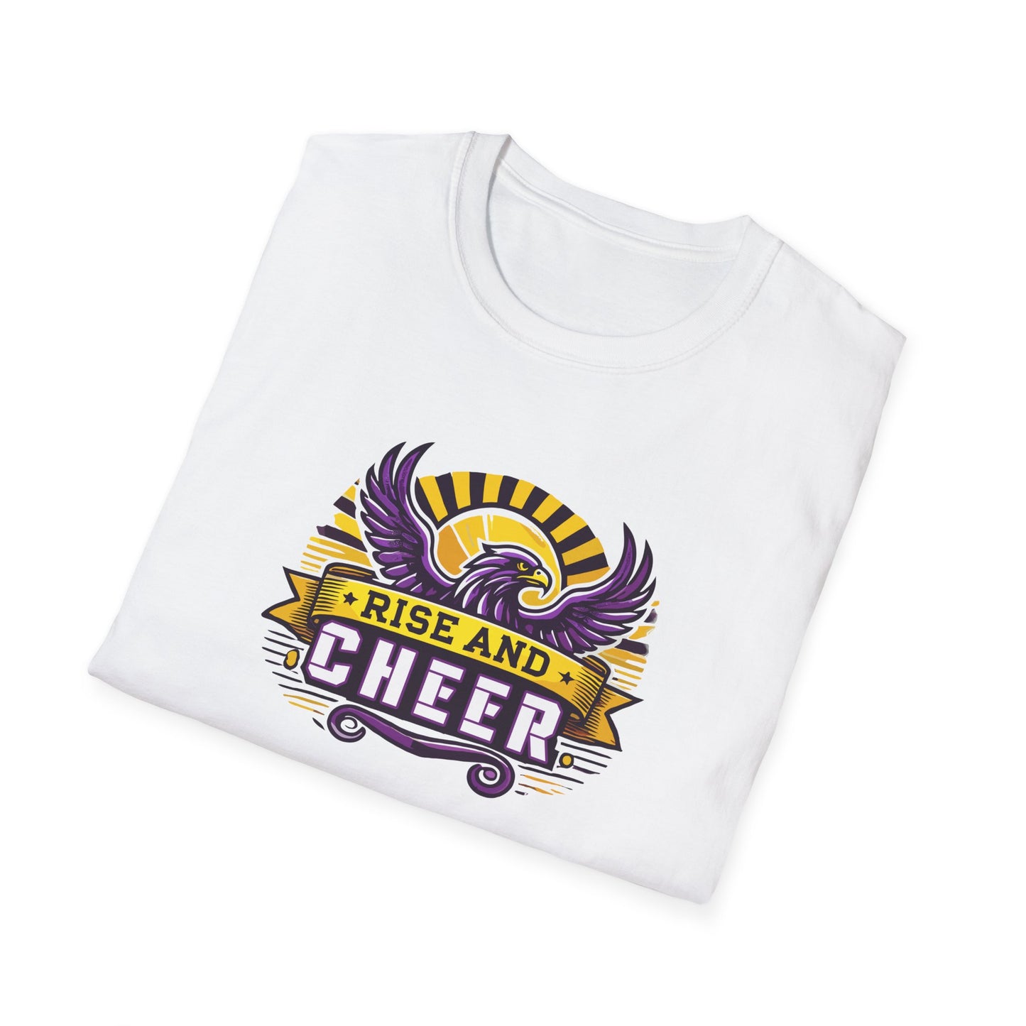 Cheer - Adult T-Shirt - Rise and Cheer