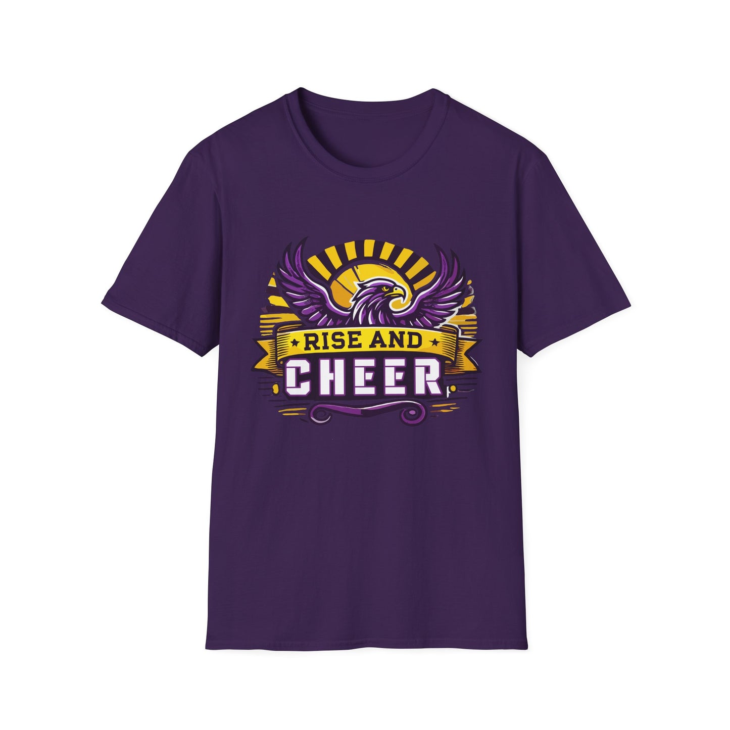 Cheer - Adult T-Shirt - Rise and Cheer