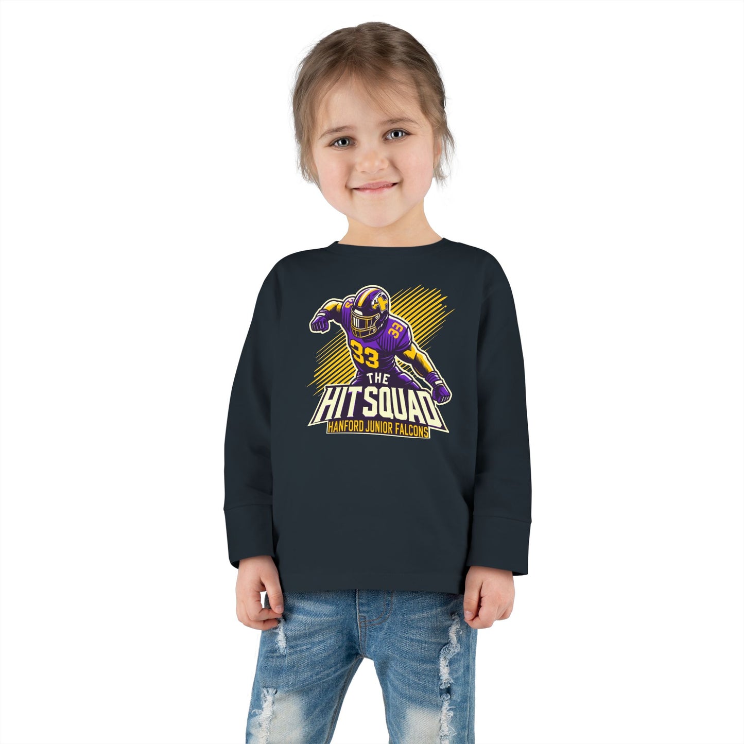 Football - Toddler Long Sleeve - Hit Squad