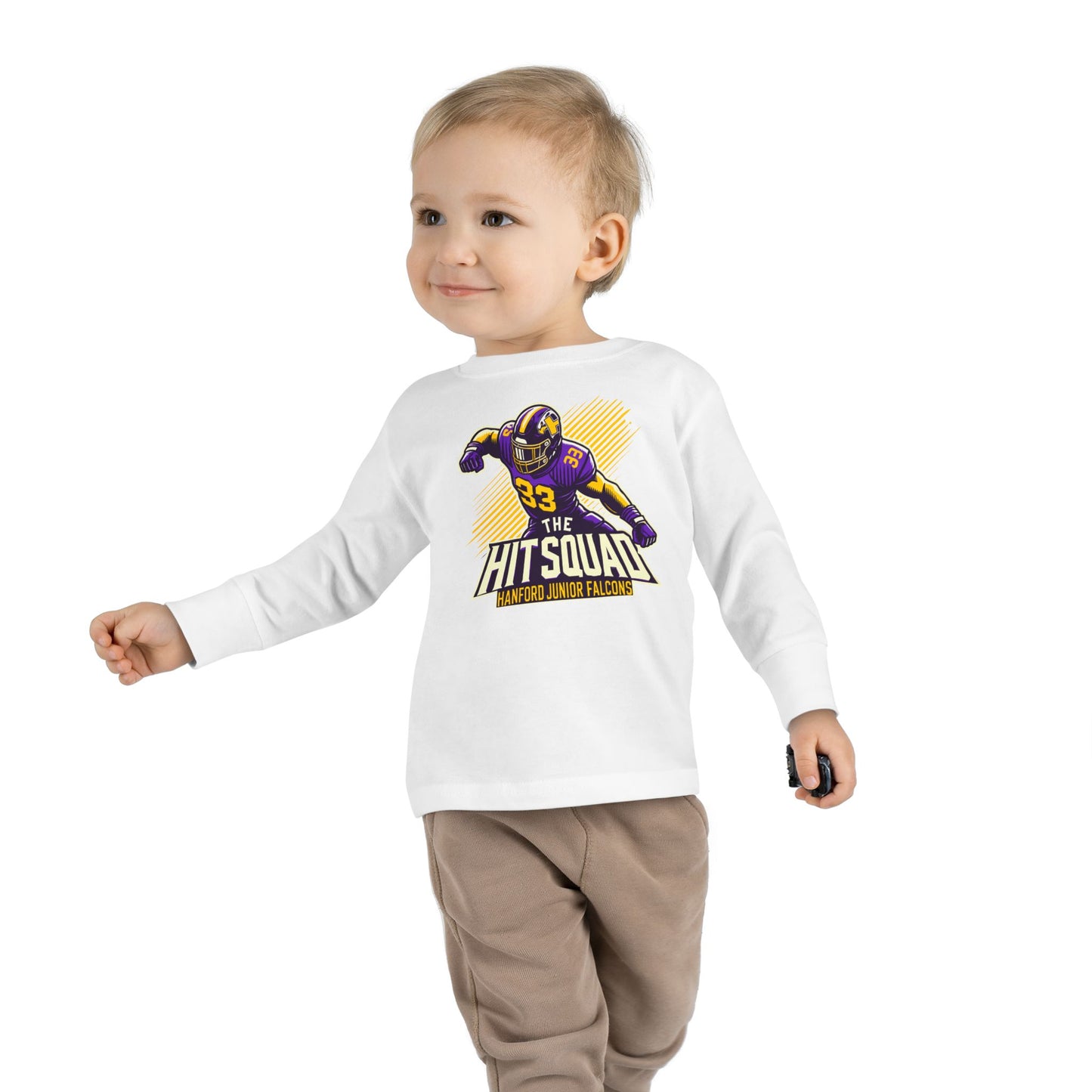 Football - Toddler Long Sleeve - Hit Squad