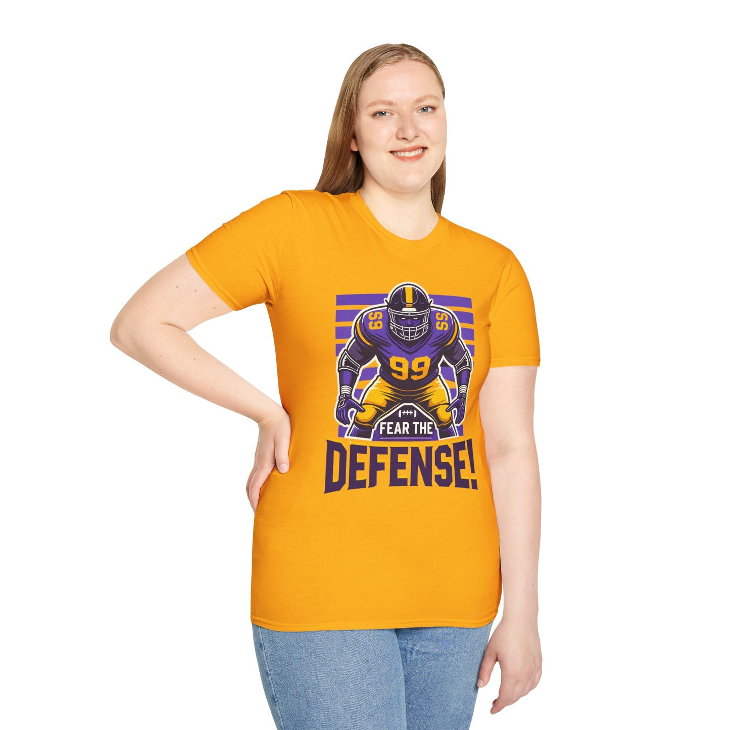 Football - Adult T-Shirt - Fear the Defense