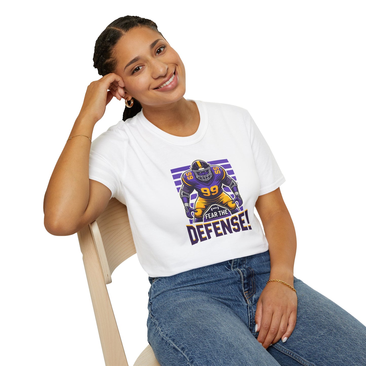 Football - Adult T-Shirt - Fear the Defense