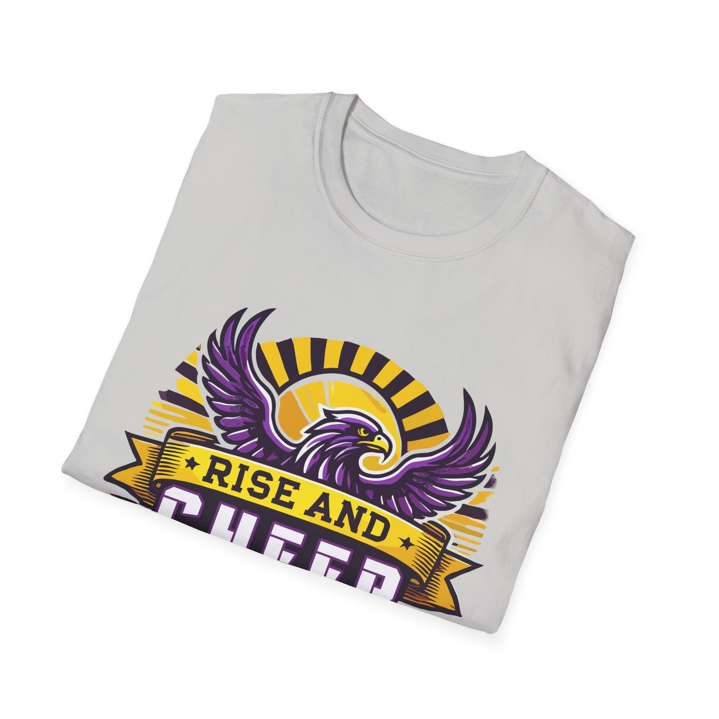 Cheer - Adult T-Shirt - Rise and Cheer