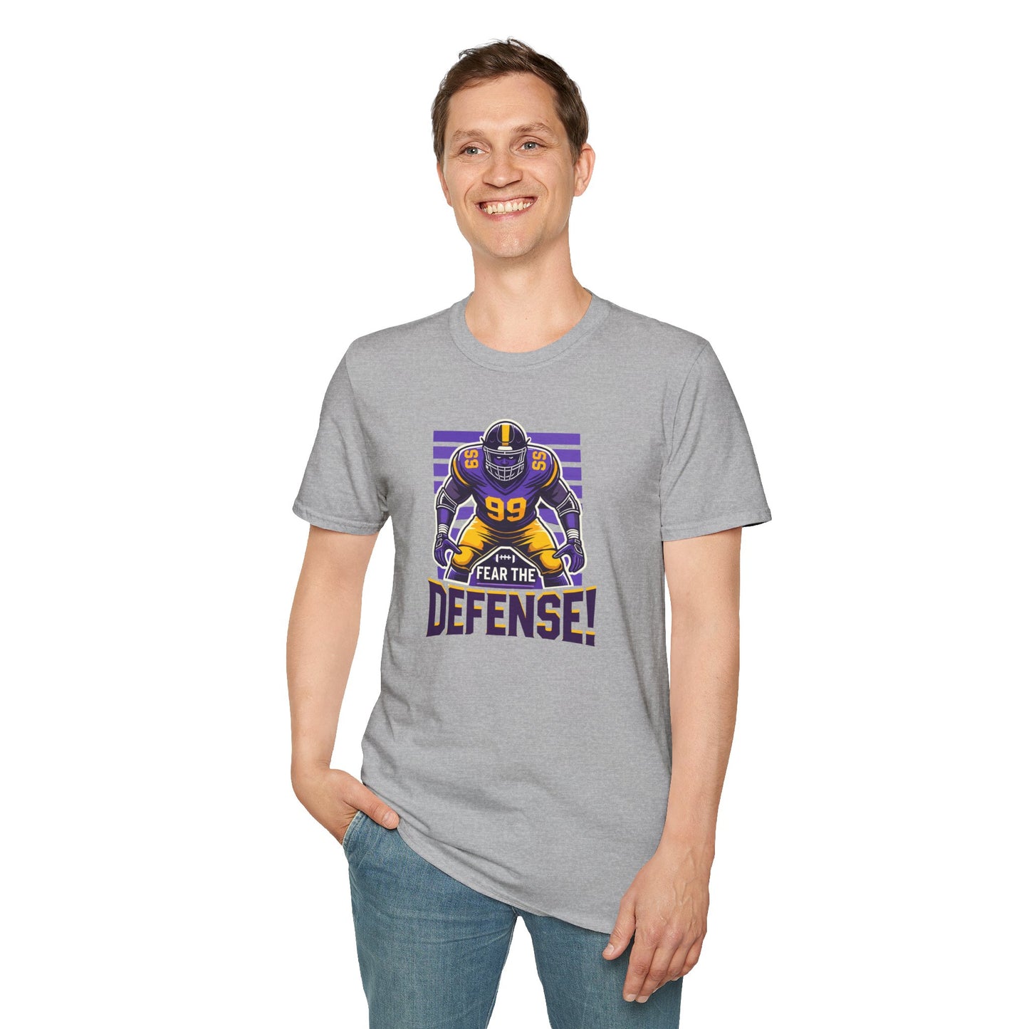 Football - Adult T-Shirt - Fear the Defense