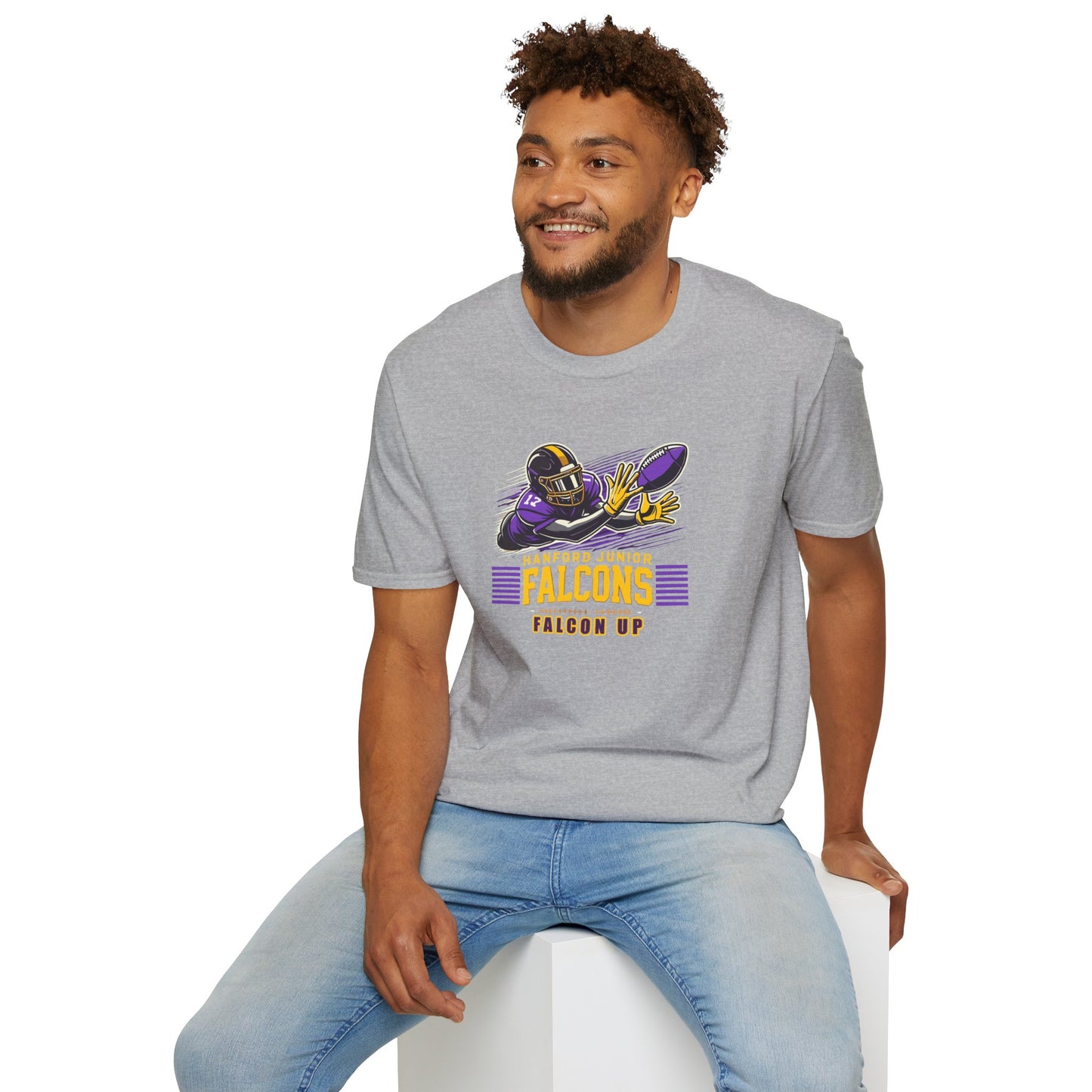 Football - Adult T-Shirt - Falcon Up