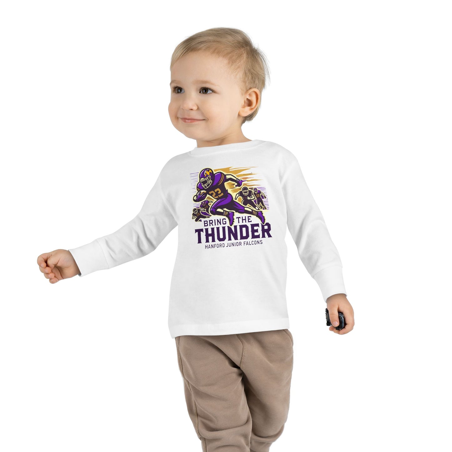 Football - Toddler Long Sleeve - Bring the Thunder