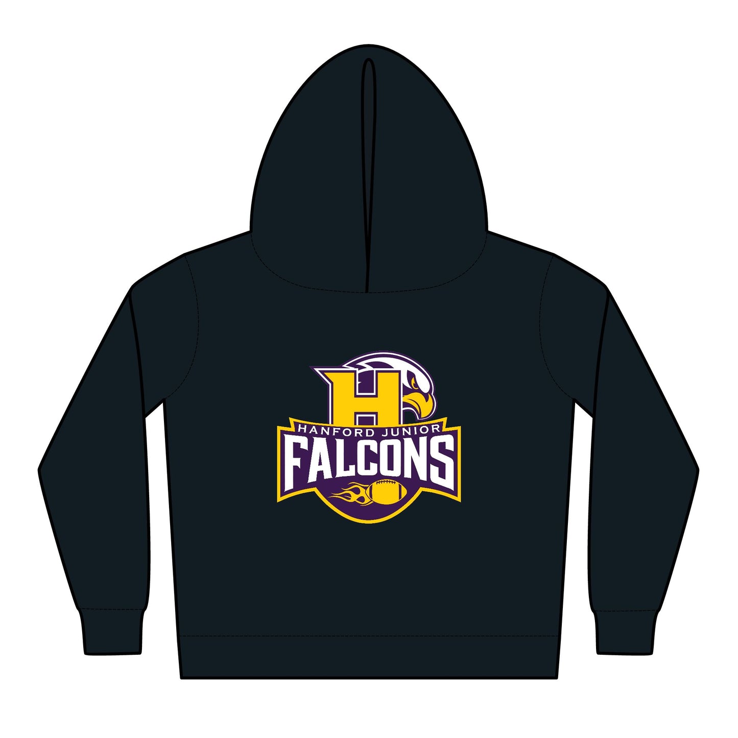 Toddler Fleece Hoodie - Hanford Junior Falcons Varsity Style