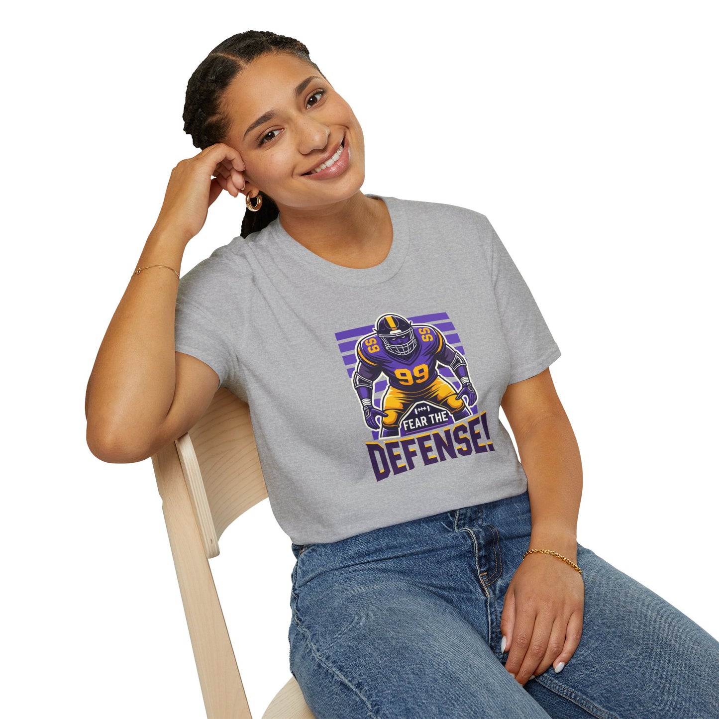 Football - Adult T-Shirt - Fear the Defense