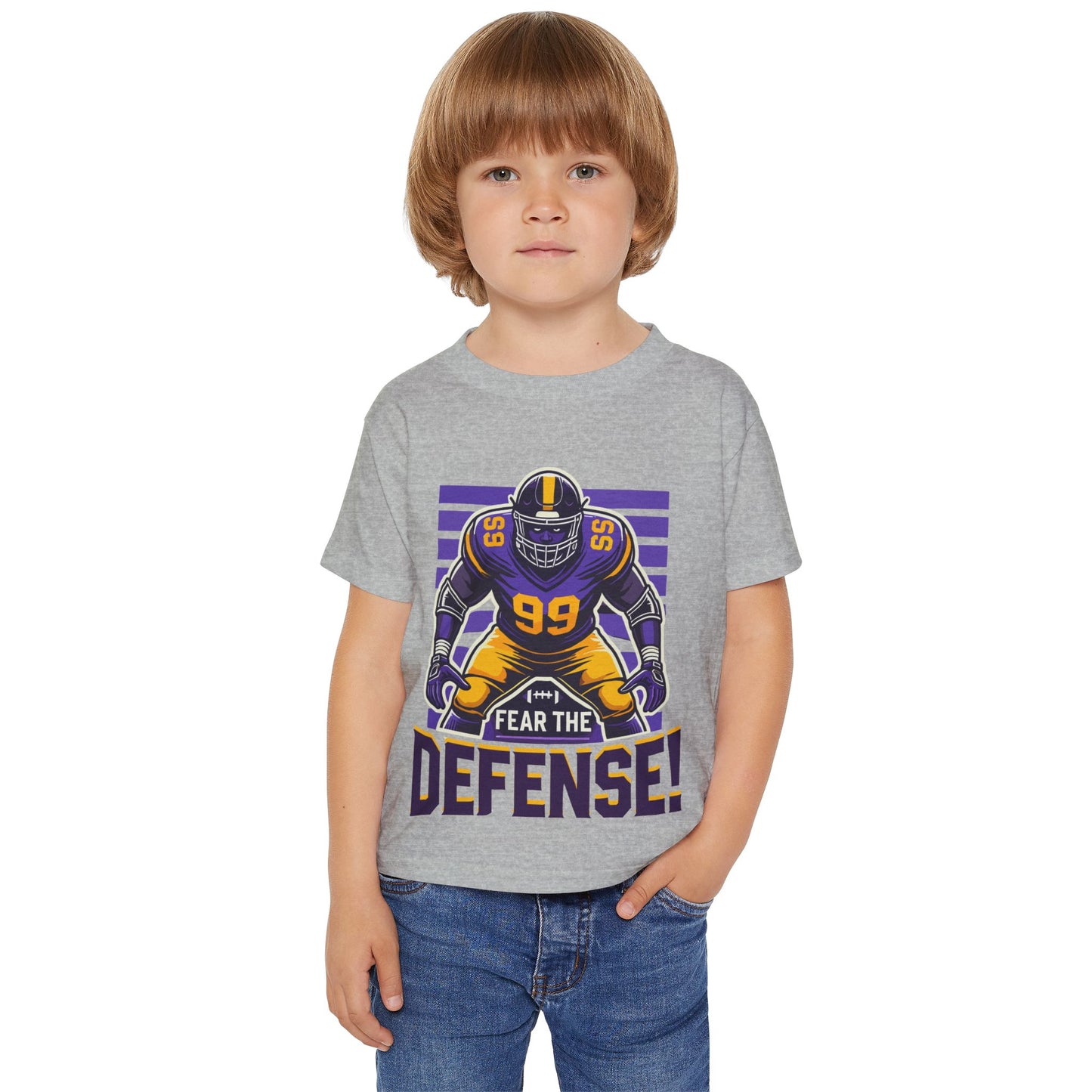 Football - Toddler T-Shirt - Fear the Defense