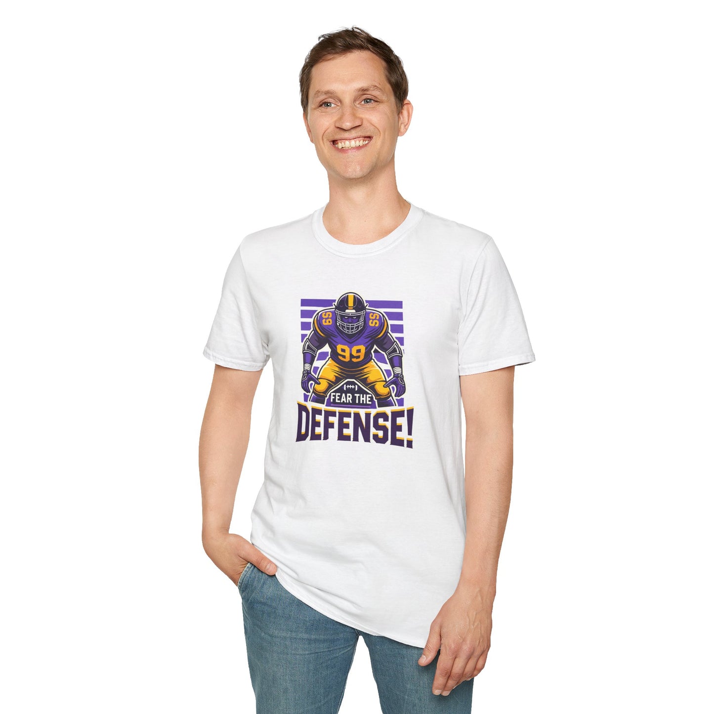 Football - Adult T-Shirt - Fear the Defense