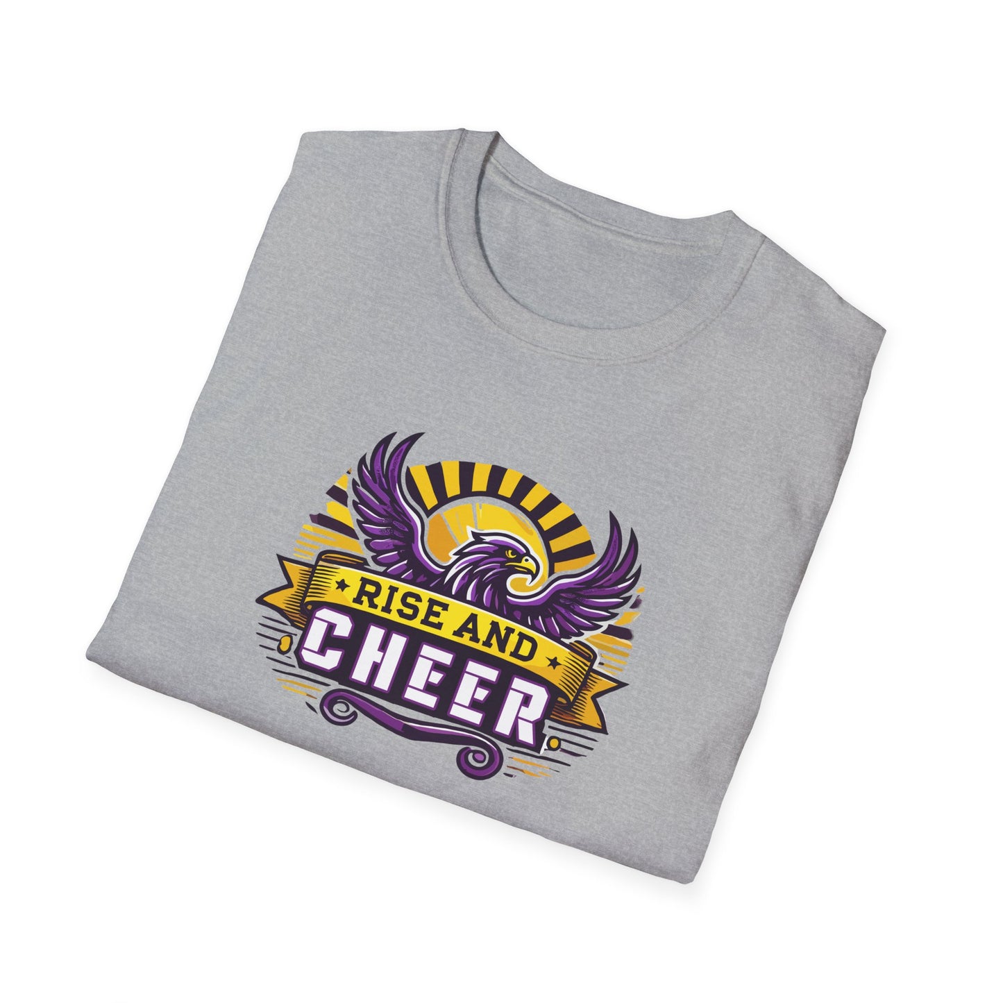 Cheer - Adult T-Shirt - Rise and Cheer