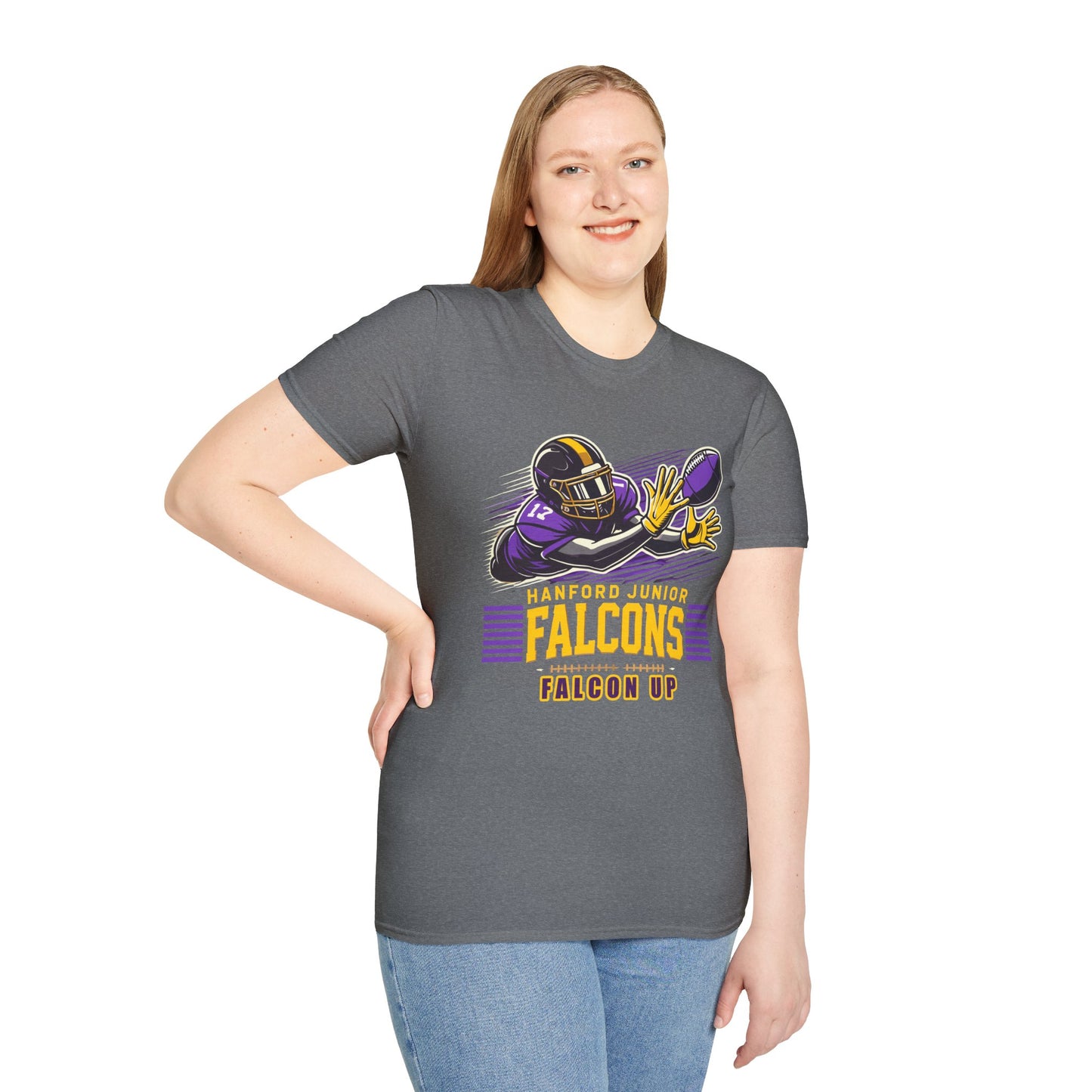 Football - Adult T-Shirt - Falcon Up