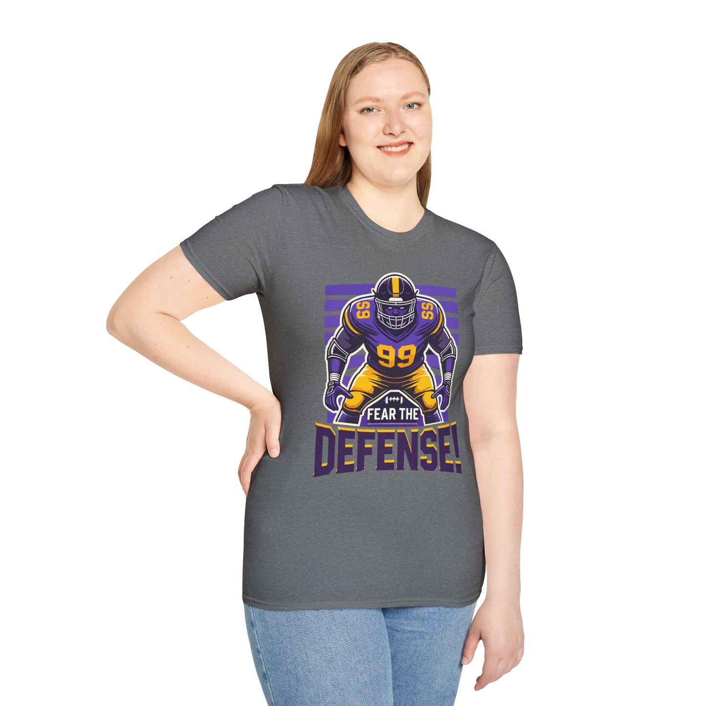 Football - Adult T-Shirt - Fear the Defense