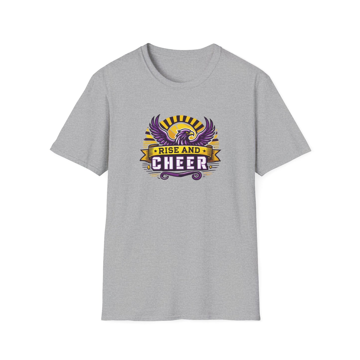 Cheer - Adult T-Shirt - Rise and Cheer