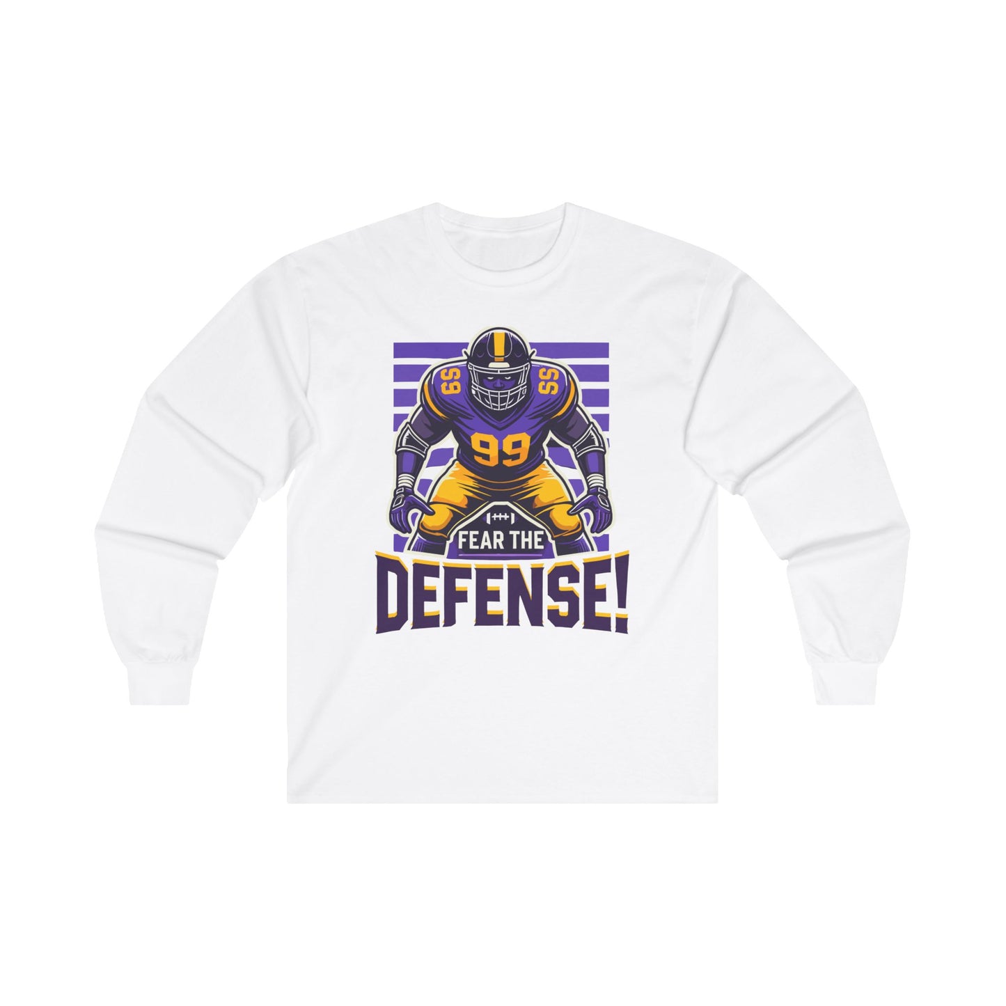 Football - Adult Long Sleeve - Fear the Defense