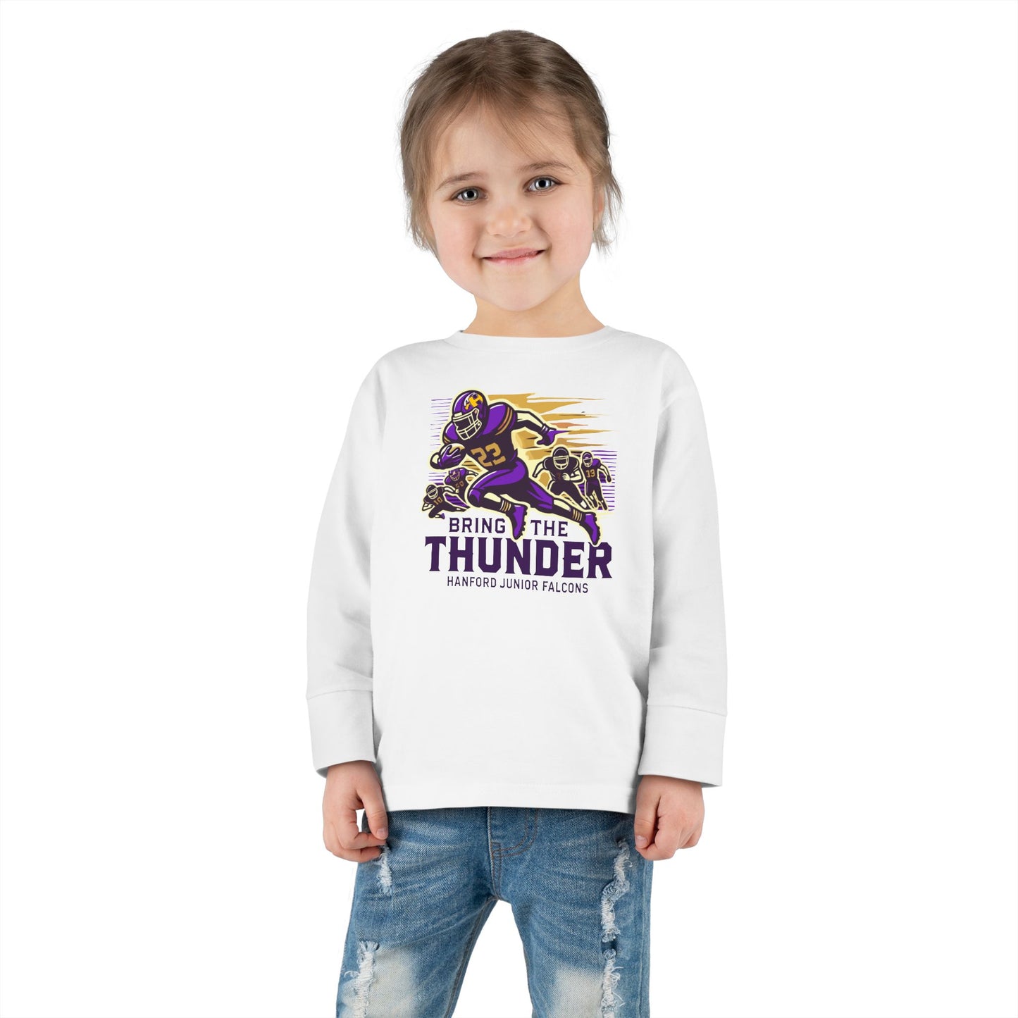 Football - Toddler Long Sleeve - Bring the Thunder