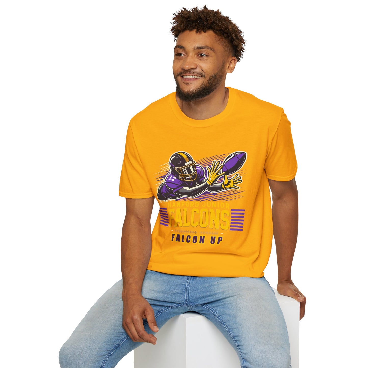 Football - Adult T-Shirt - Falcon Up