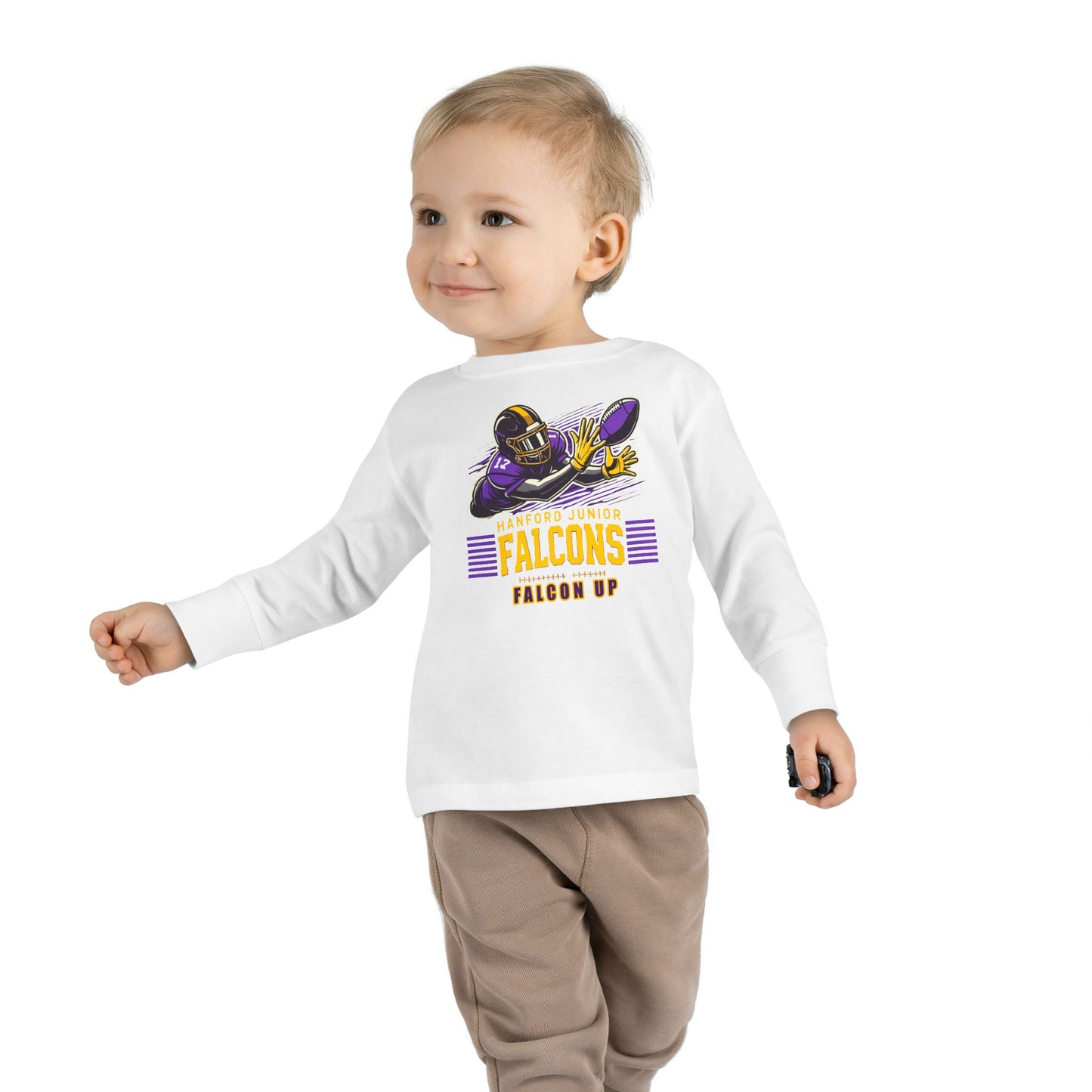 Football - Toddler Long Sleeve - Falcon Up