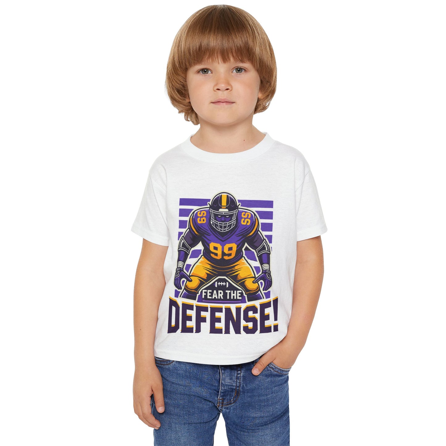 Football - Toddler T-Shirt - Fear the Defense