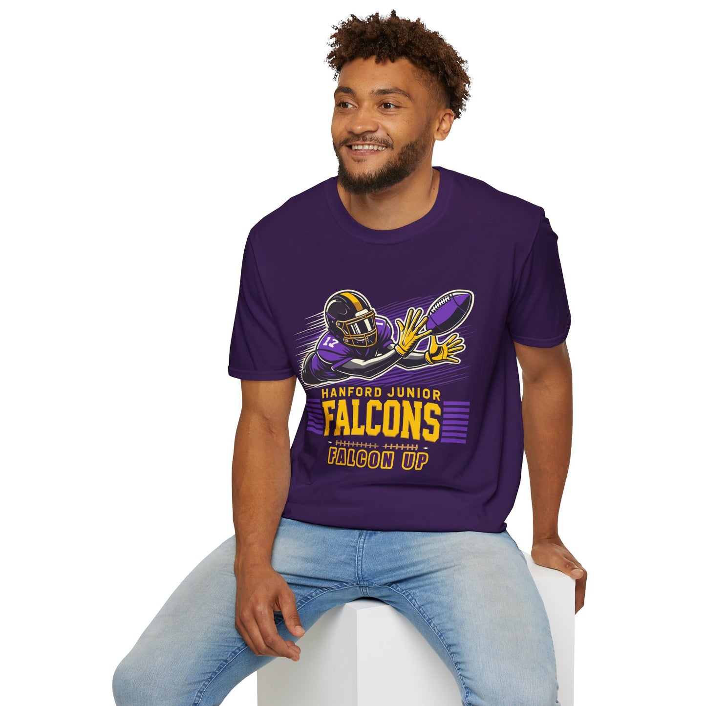 Football - Adult T-Shirt - Falcon Up