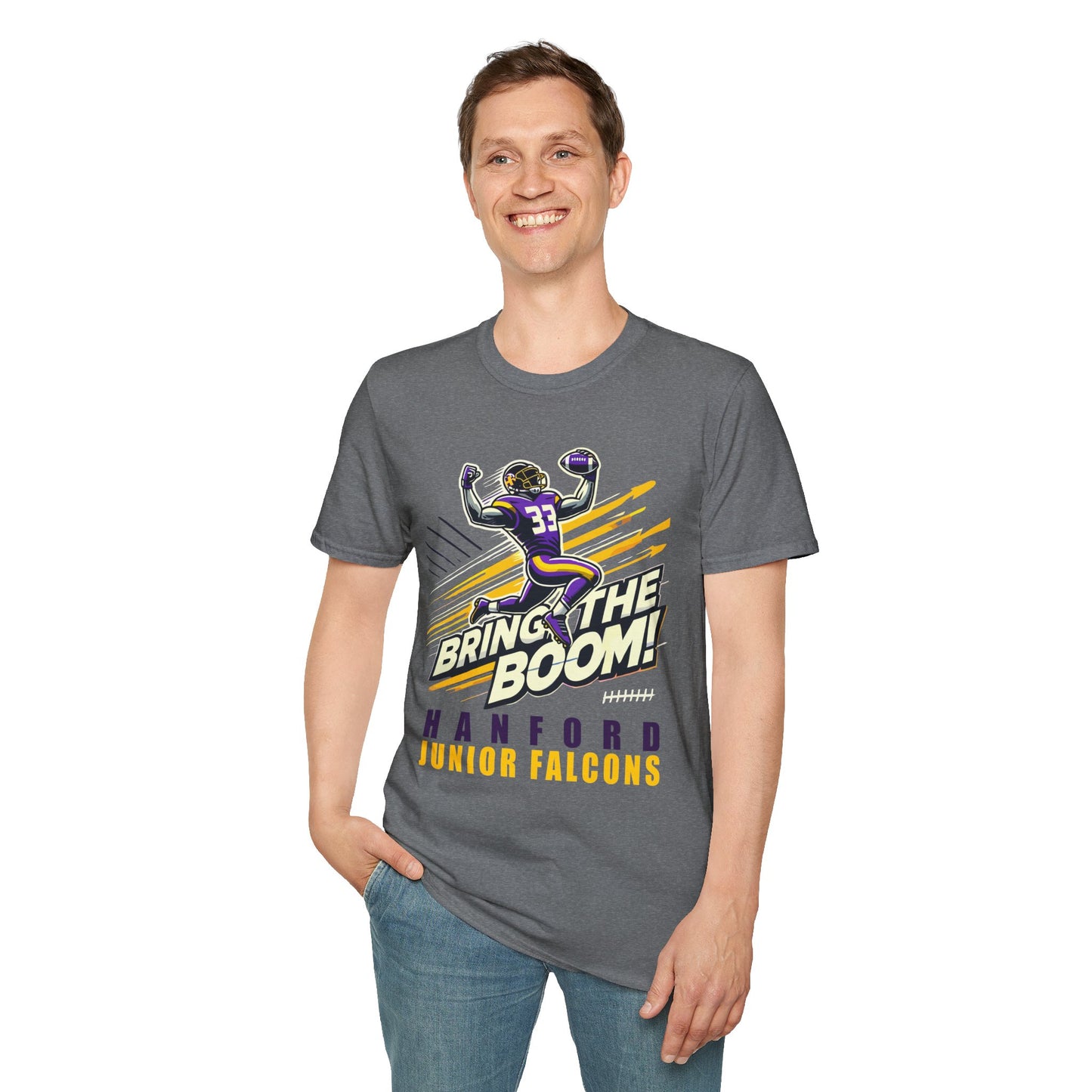 Football - Adult T-Shirt - Bring the Boom