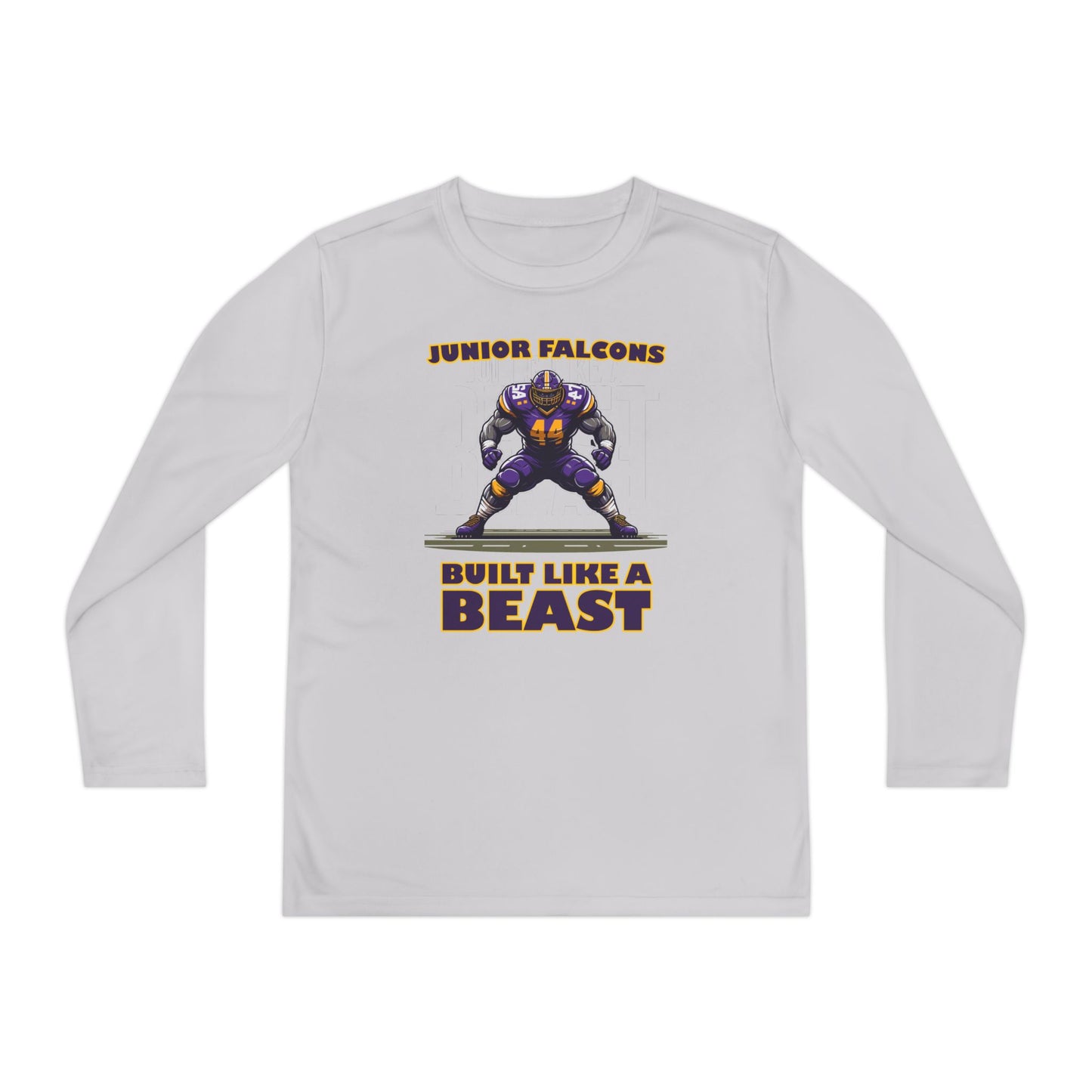 Football - Youth Long Sleeve - Built Like A Beast