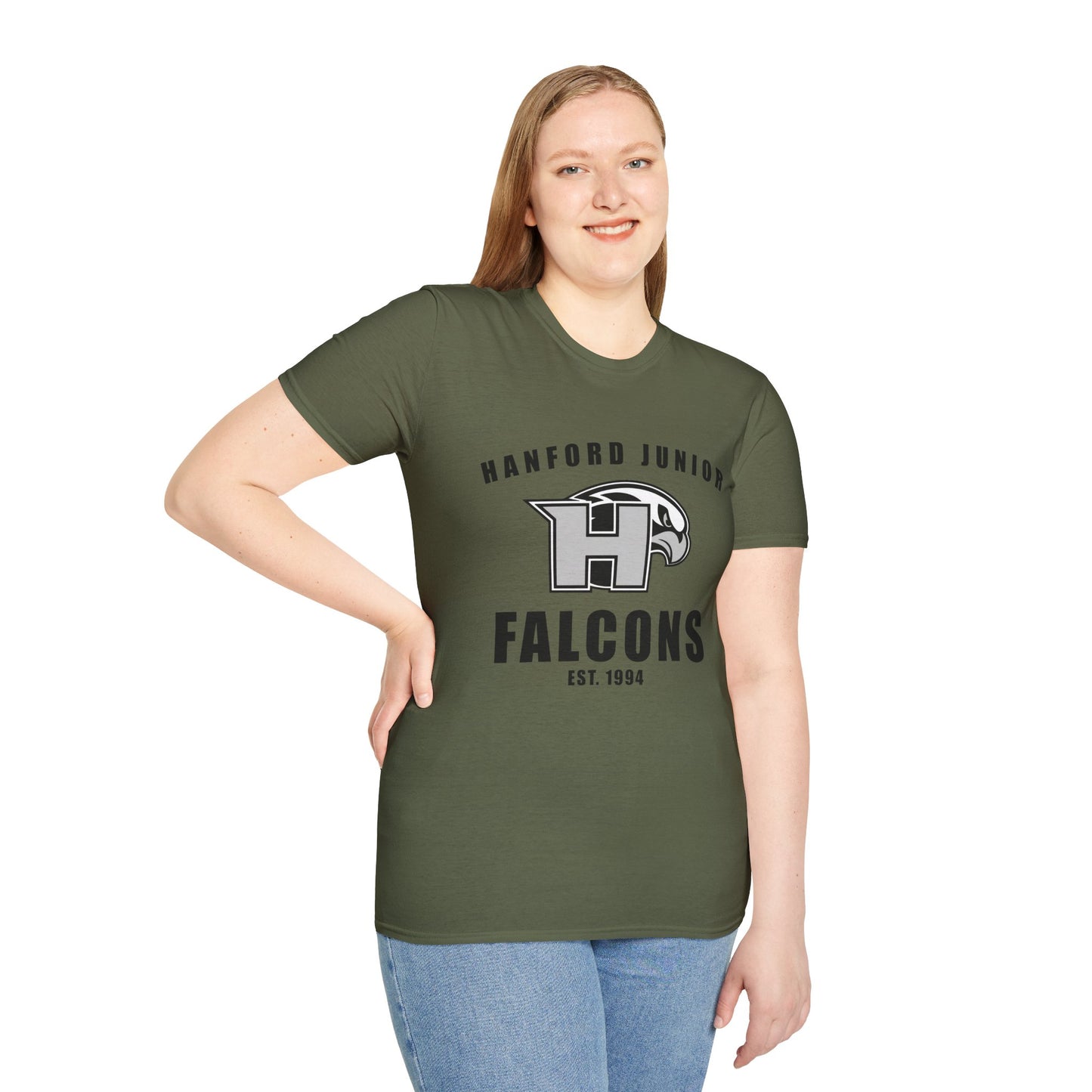 Hanford Junior Falcons - Adult Unisex - Military Salute