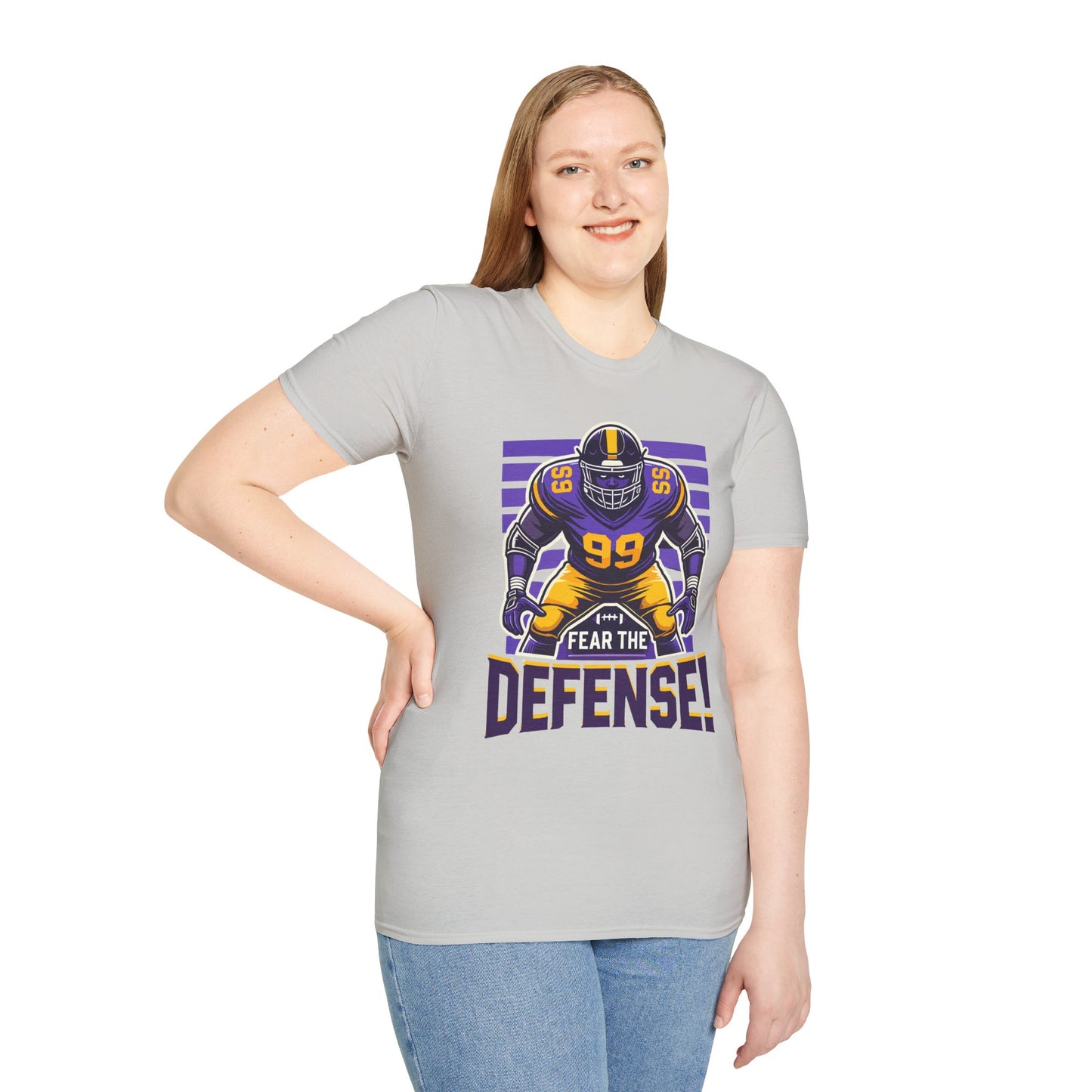 Football - Adult T-Shirt - Fear the Defense