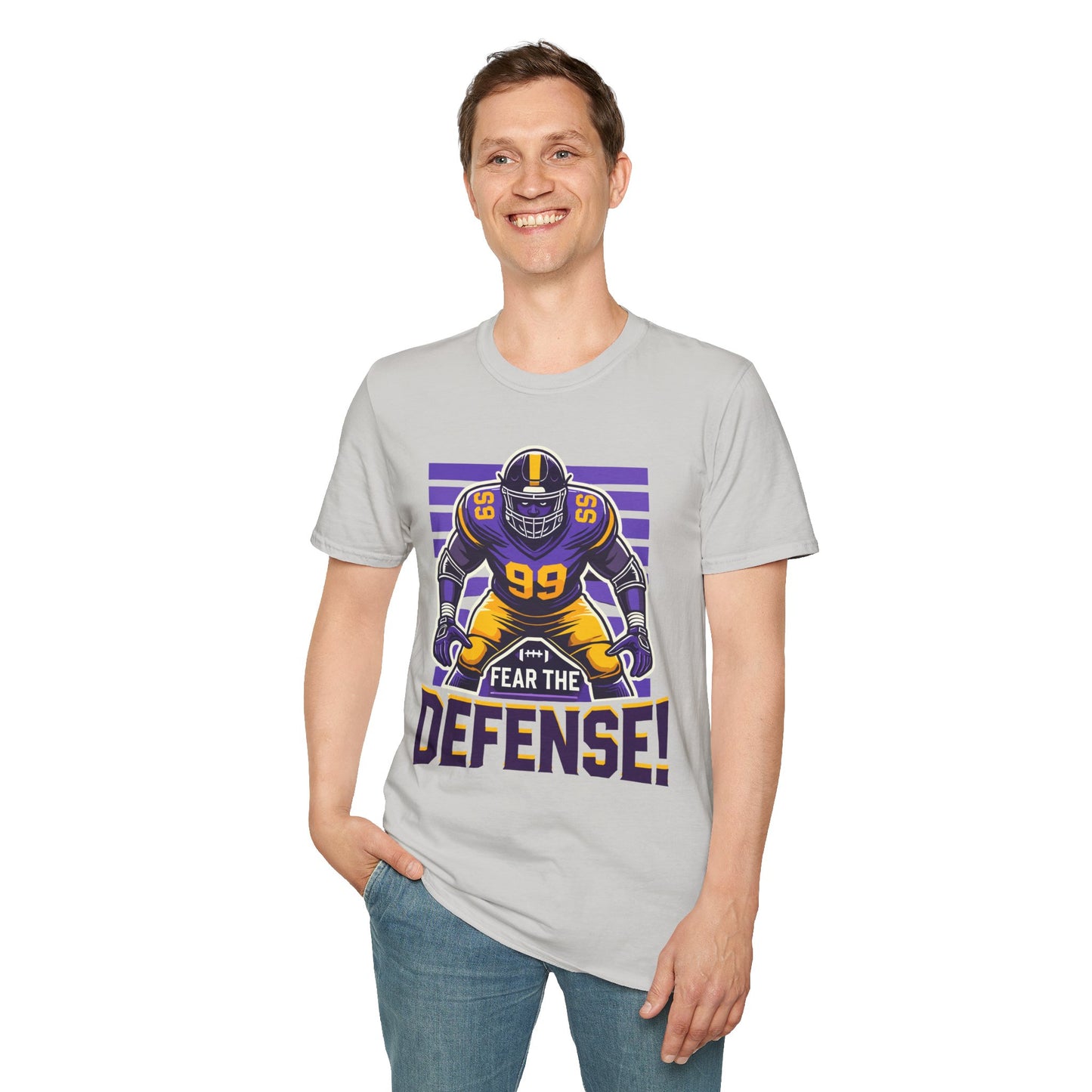 Football - Adult T-Shirt - Fear the Defense