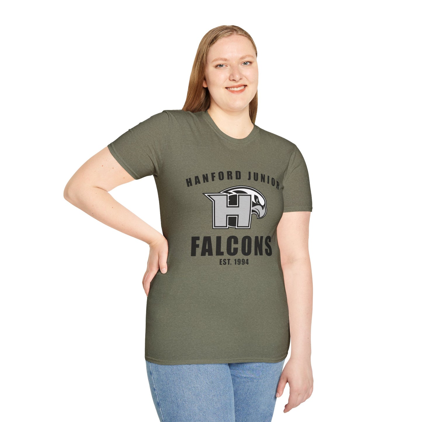 Hanford Junior Falcons - Adult Unisex - Military Salute