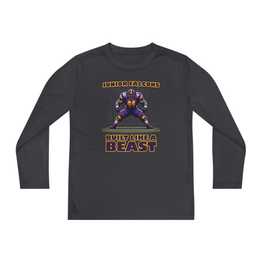 Football - Youth Long Sleeve - Built Like A Beast