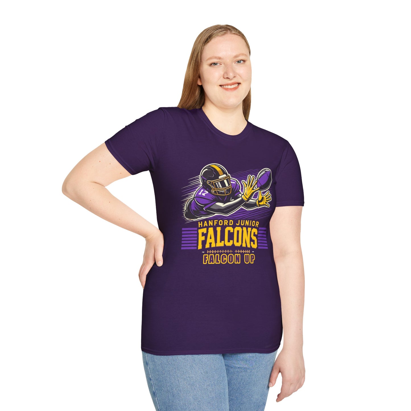 Football - Adult T-Shirt - Falcon Up