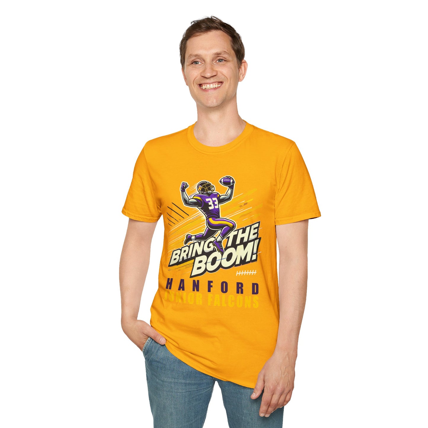 Football - Adult T-Shirt - Bring the Boom