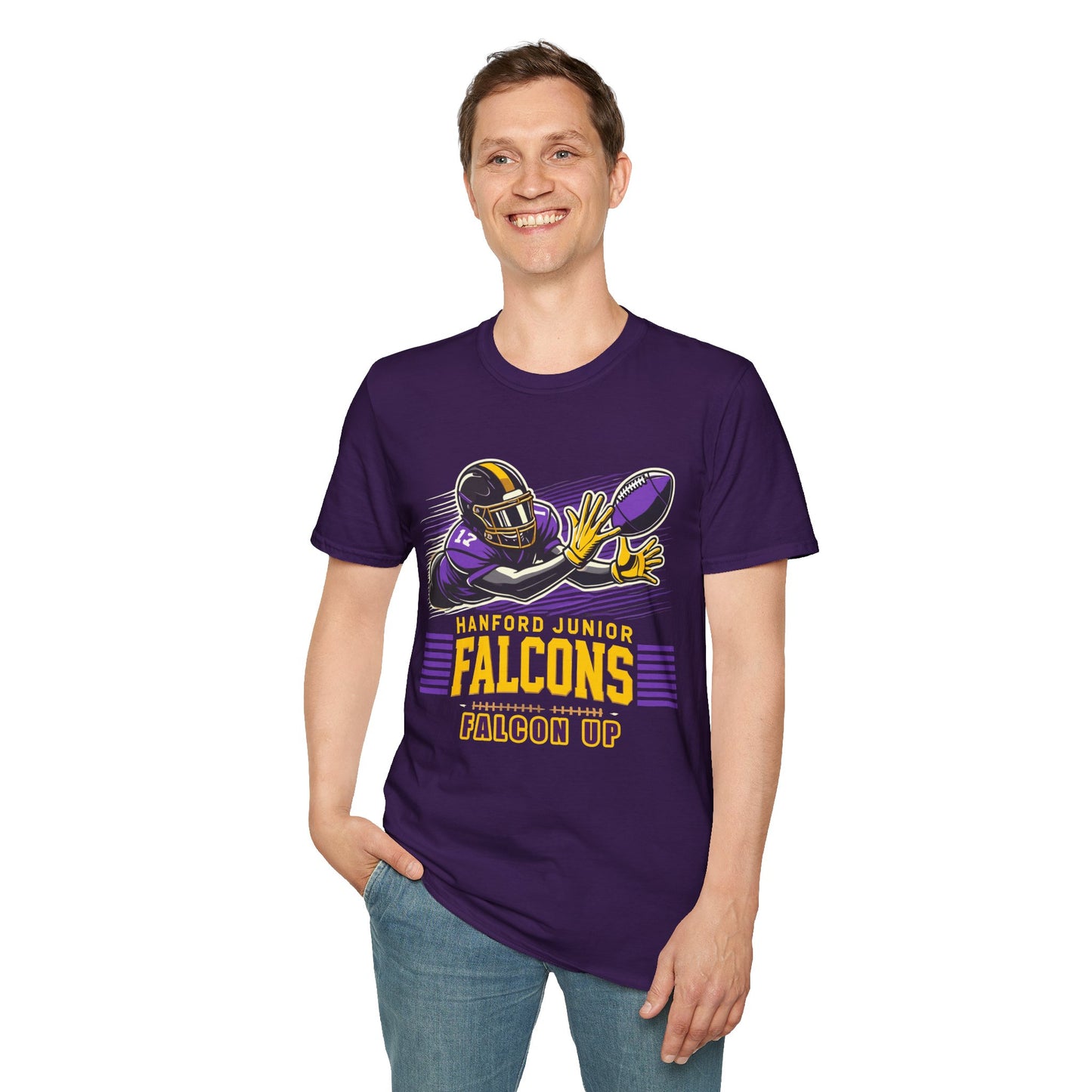 Football - Adult T-Shirt - Falcon Up