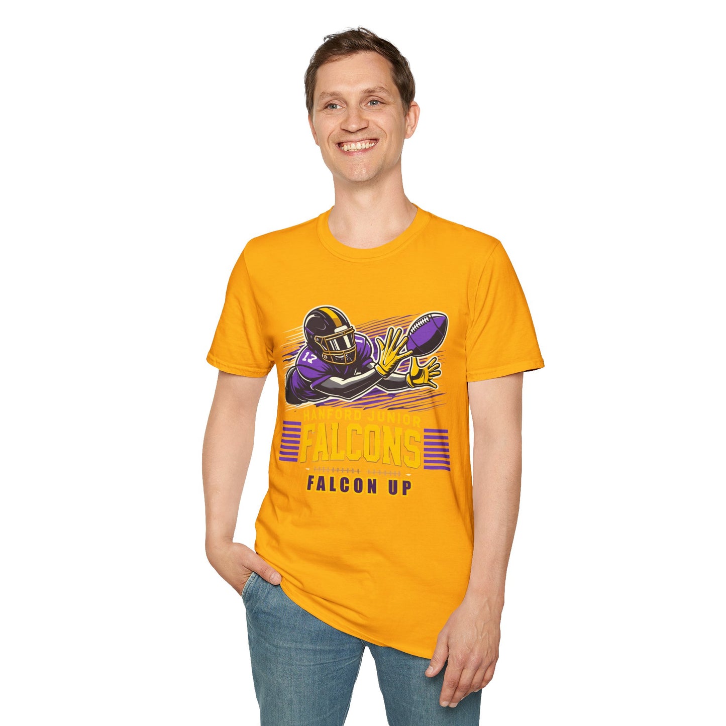 Football - Adult T-Shirt - Falcon Up