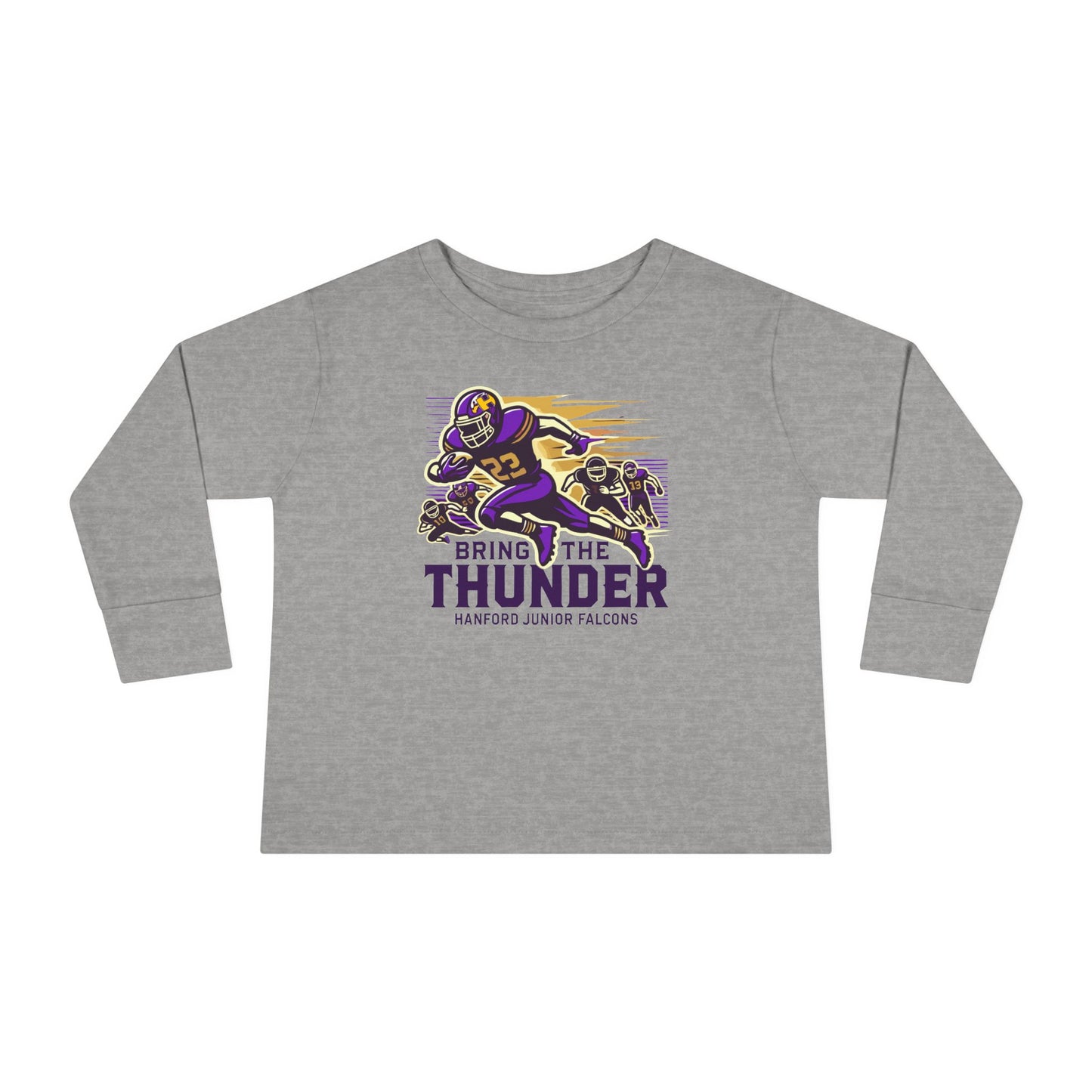 Football - Toddler Long Sleeve - Bring the Thunder