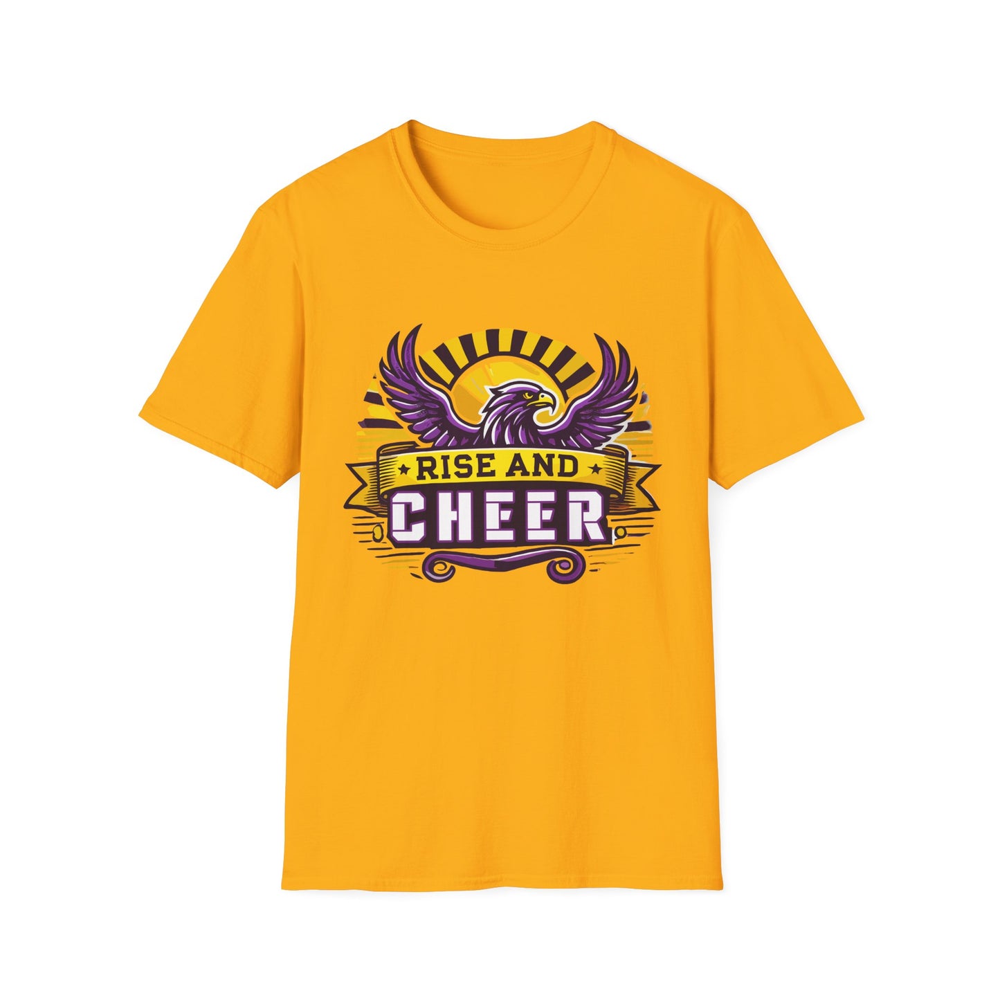 Cheer - Adult T-Shirt - Rise and Cheer