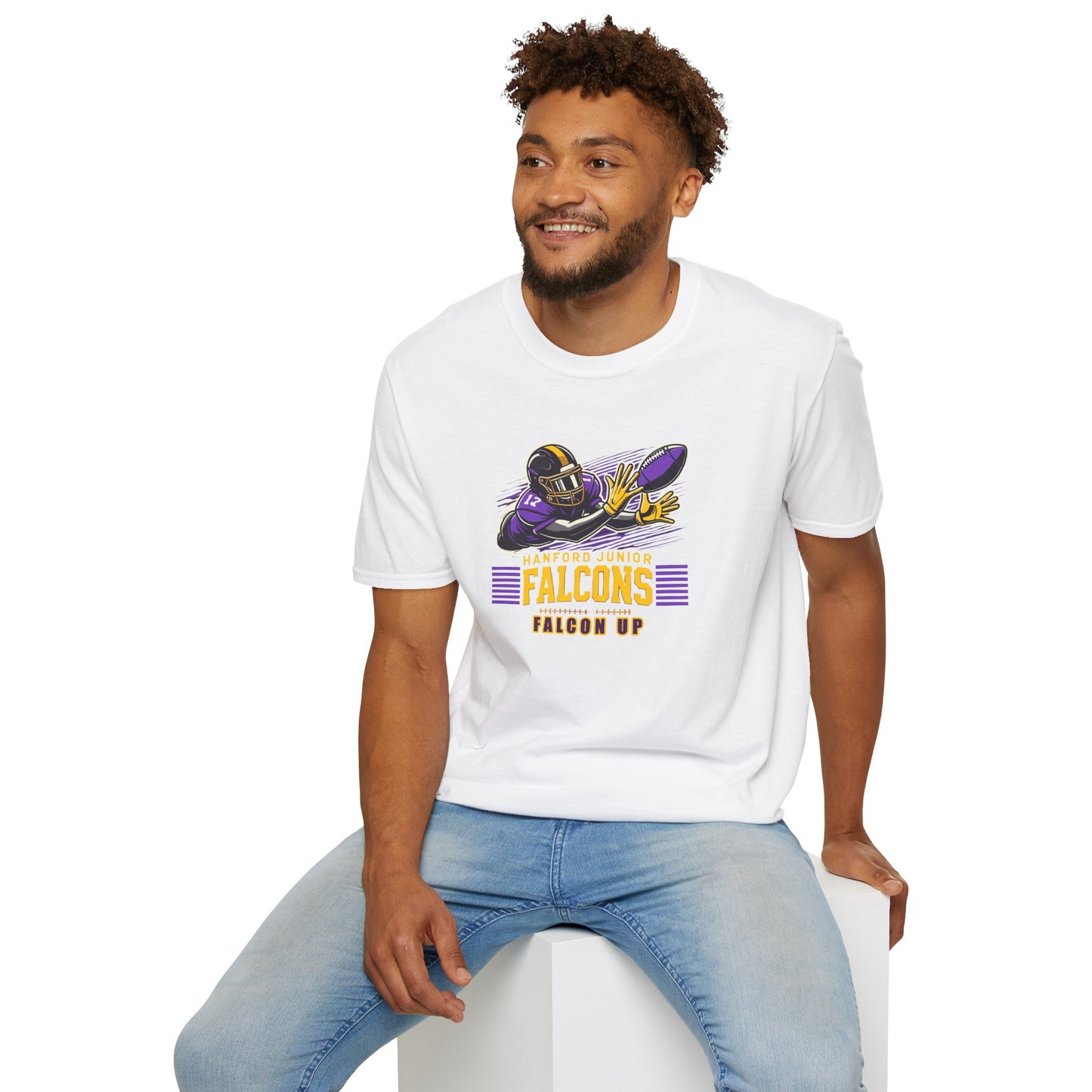 Football - Adult T-Shirt - Falcon Up